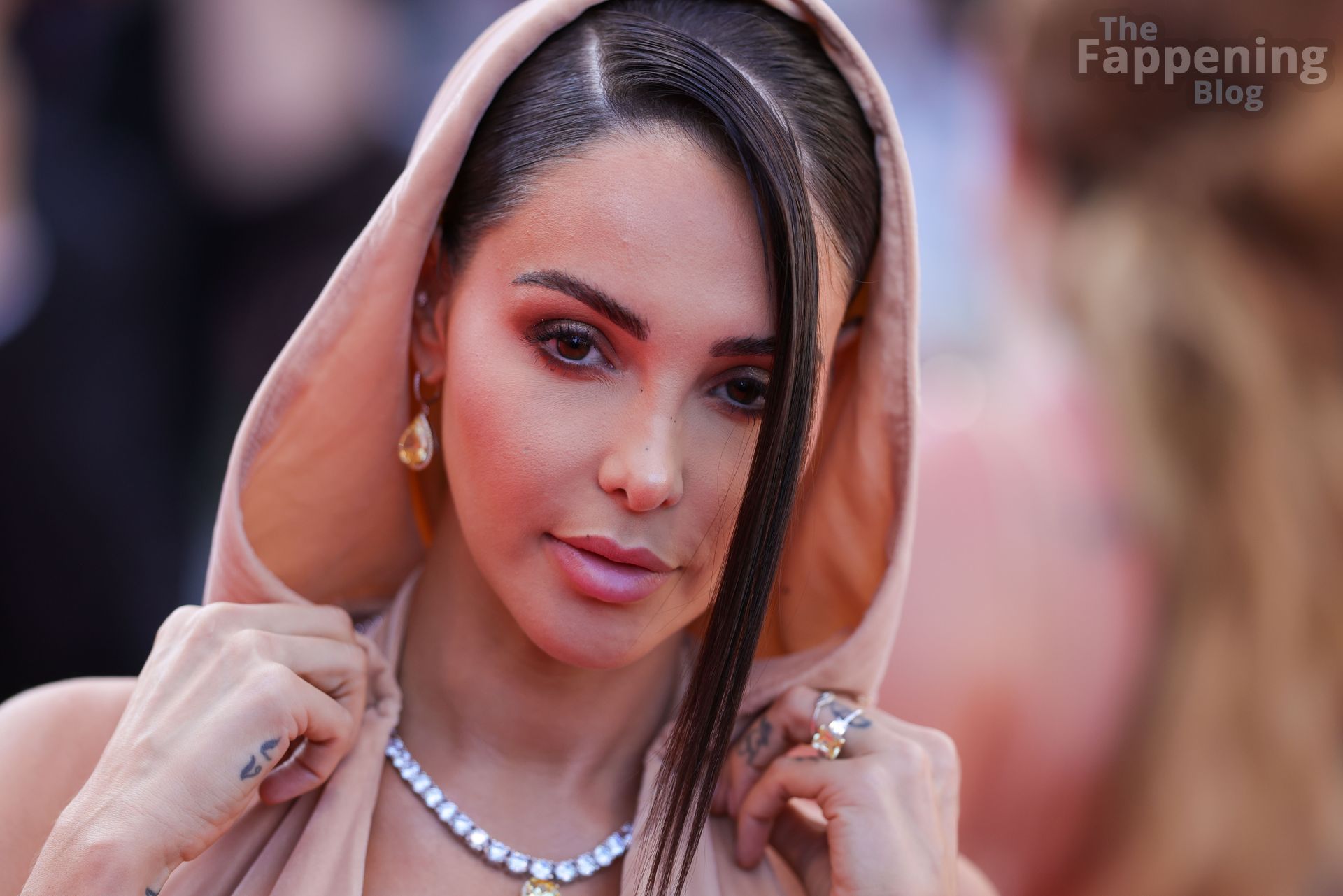 Nabilla Benattia Shows Off Her Sexy Boobs at the “Club Zero” Red Carpet in Cannes (147 Photos)