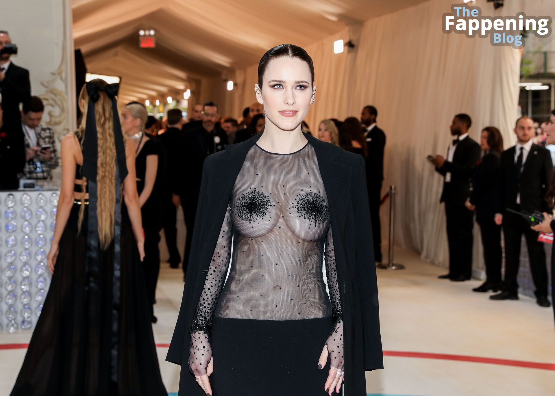 Rachel Brosnahan Shows Off Her Sexy Boobs at the 2023 Costume Institute Benefit Gala in NYC (52 Photos) (Photos)