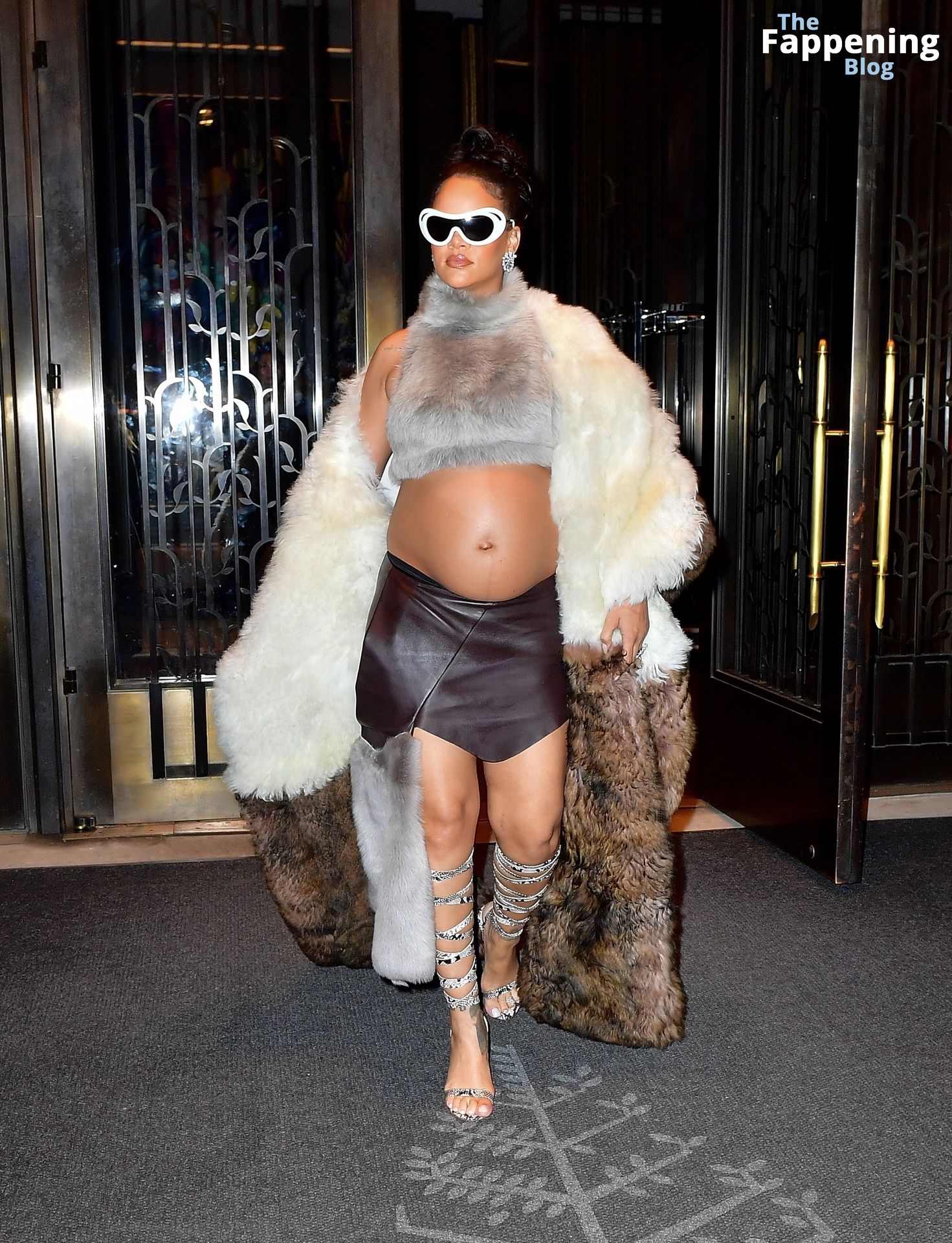 Rihanna &amp; A$AP Rocky Make a Glamorous Appearance at LVMH Party in NYC (10 Photos)