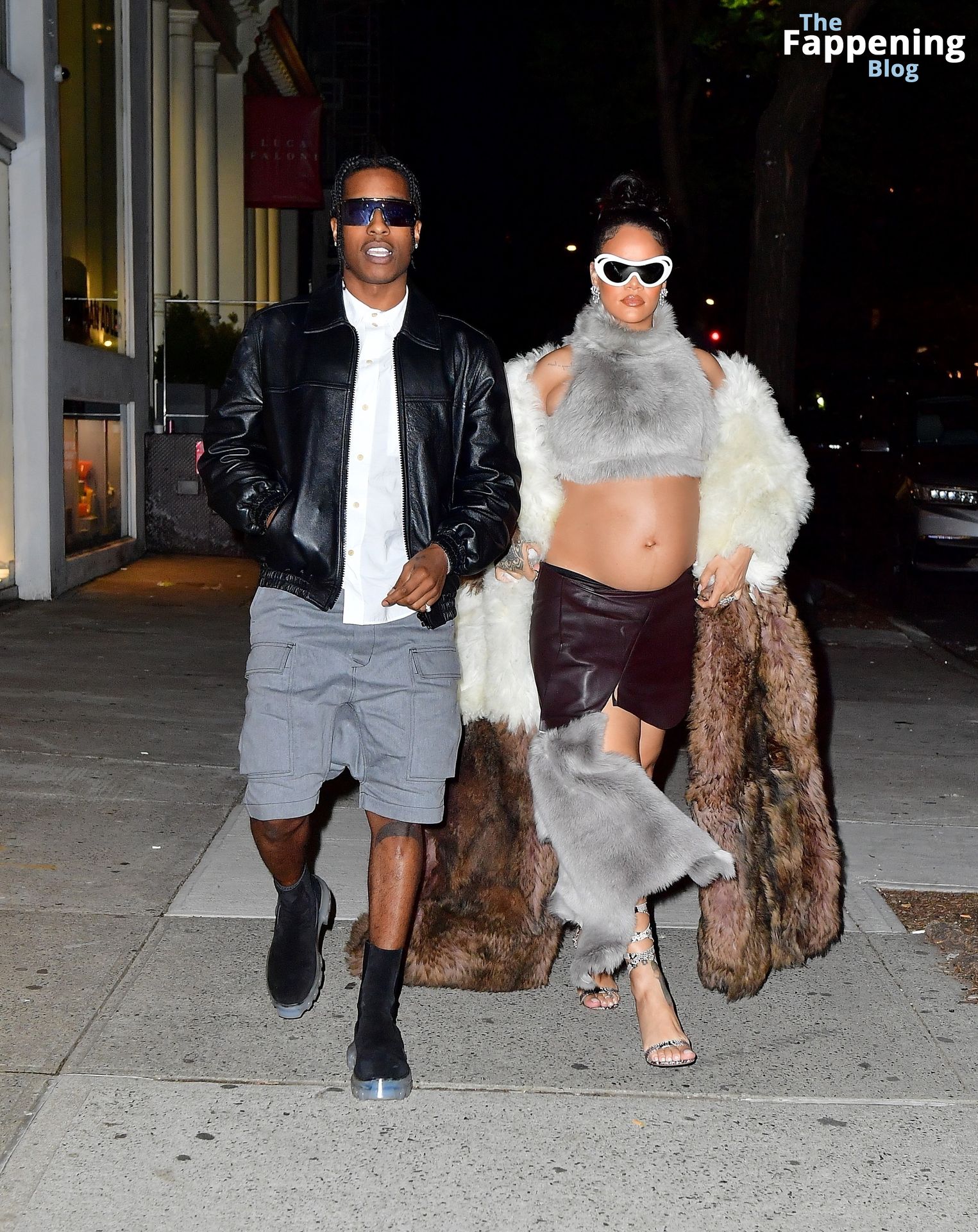 Rihanna &amp; A$AP Rocky Make a Glamorous Appearance at LVMH Party in NYC (10 Photos)