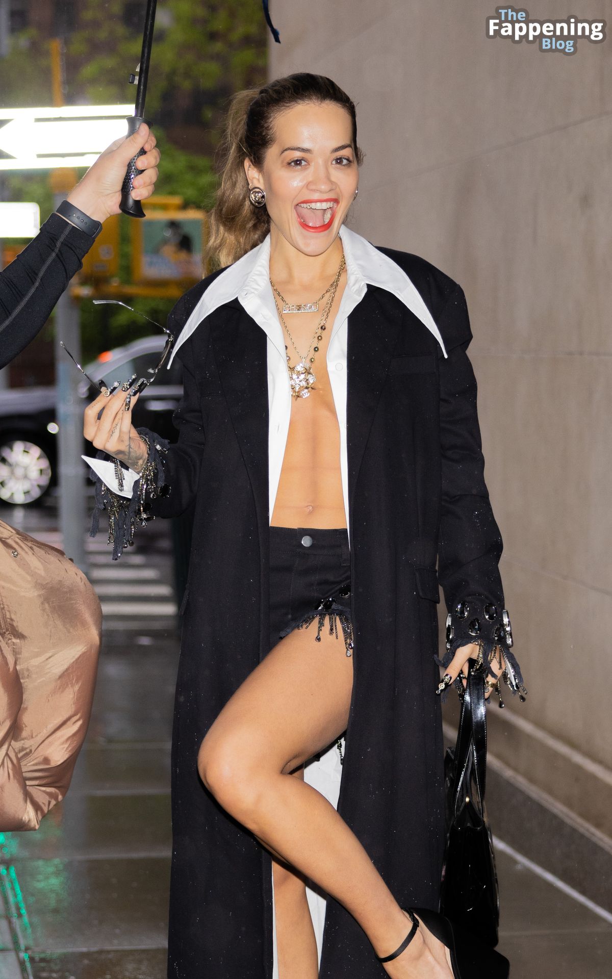 Rita Ora Goes Braless in New York City (12 Photos)