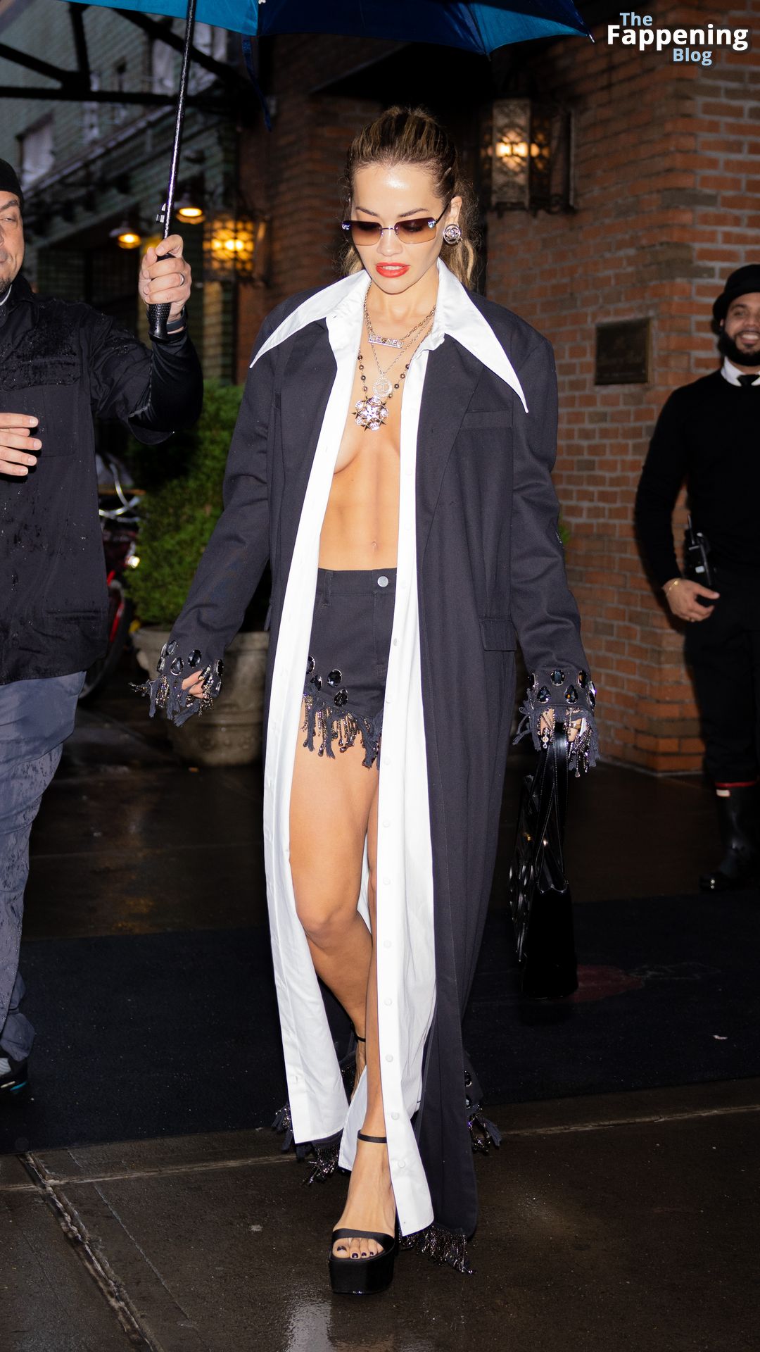 Rita Ora Goes Braless in New York City (12 Photos)
