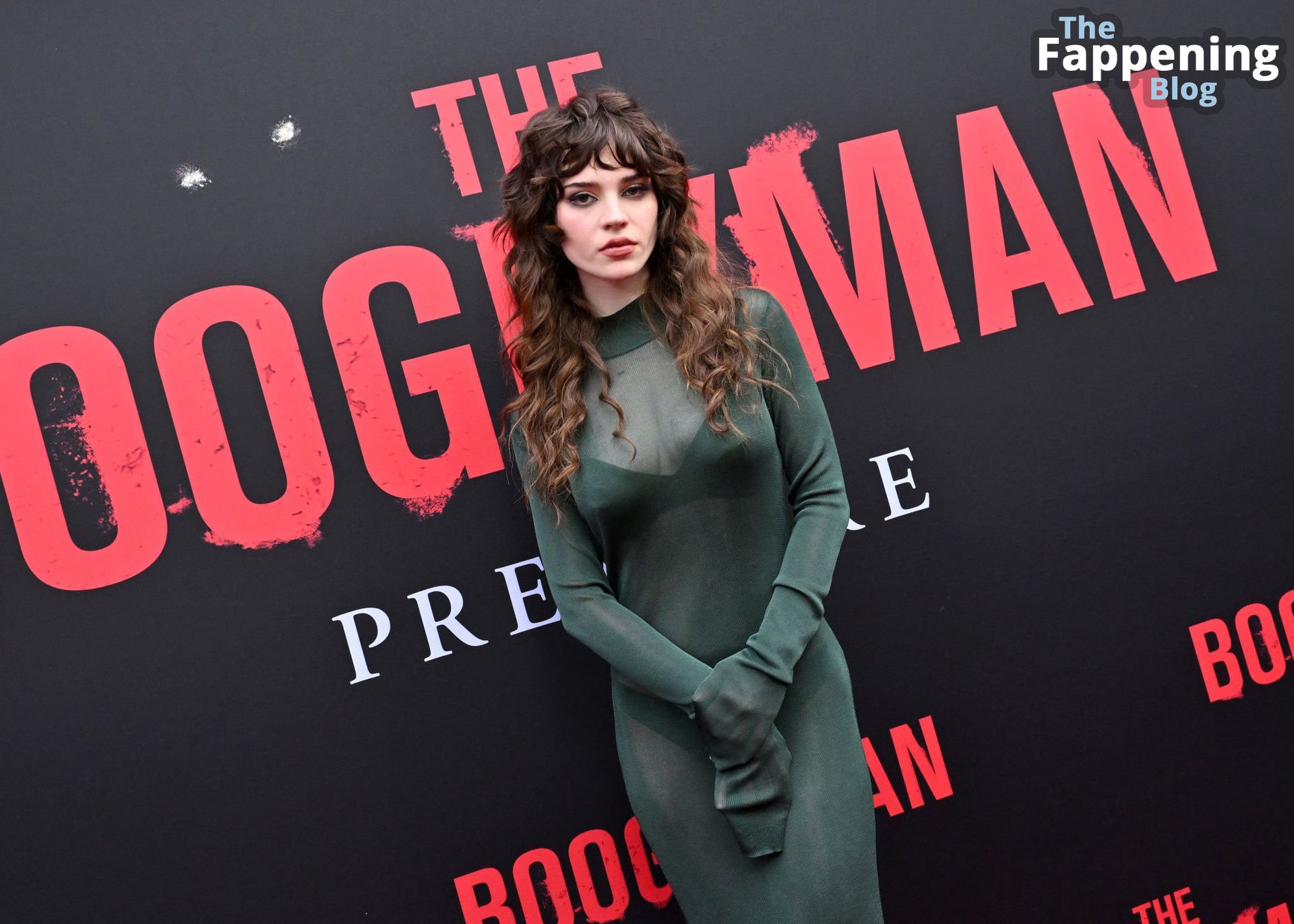 Sophie Thatcher Looks Sexy in a See-Through Dress at “The Boogeyman” Premiere in Hollywood (56 Photos)