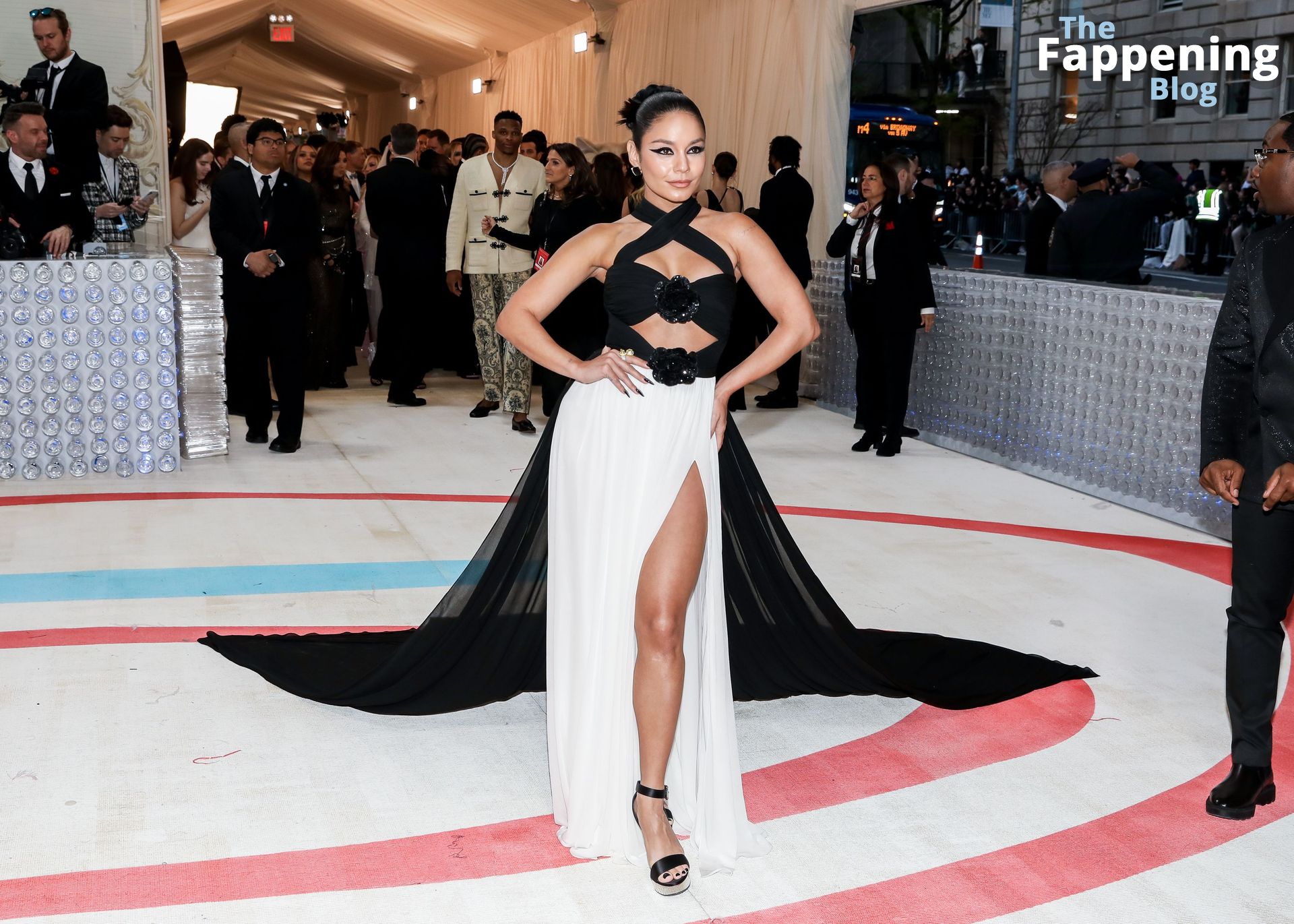 Vanessa Hudgens Showcases Her Sexy Legs &amp; Tits at the 2023 Costume Institute Benefit Gala in NYC (120 Photos)
