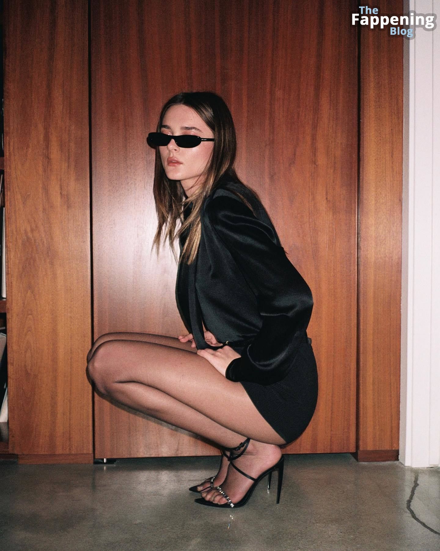 Charlotte Lawrence Shows Off Her Slender Legs in a Sexy Shoot (24 Photos)