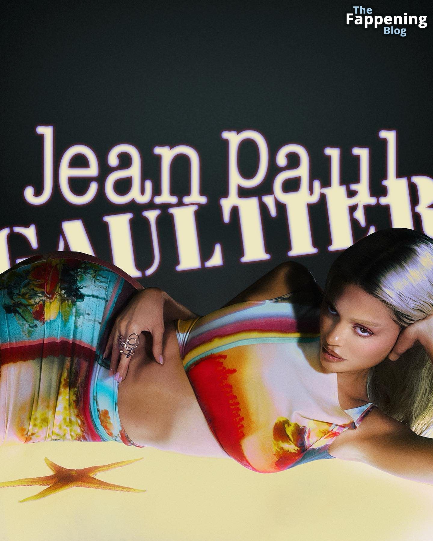 Kylie Jenner Poses for a New Jean Paul Gaultier Flowers Campaign (16 Photos)