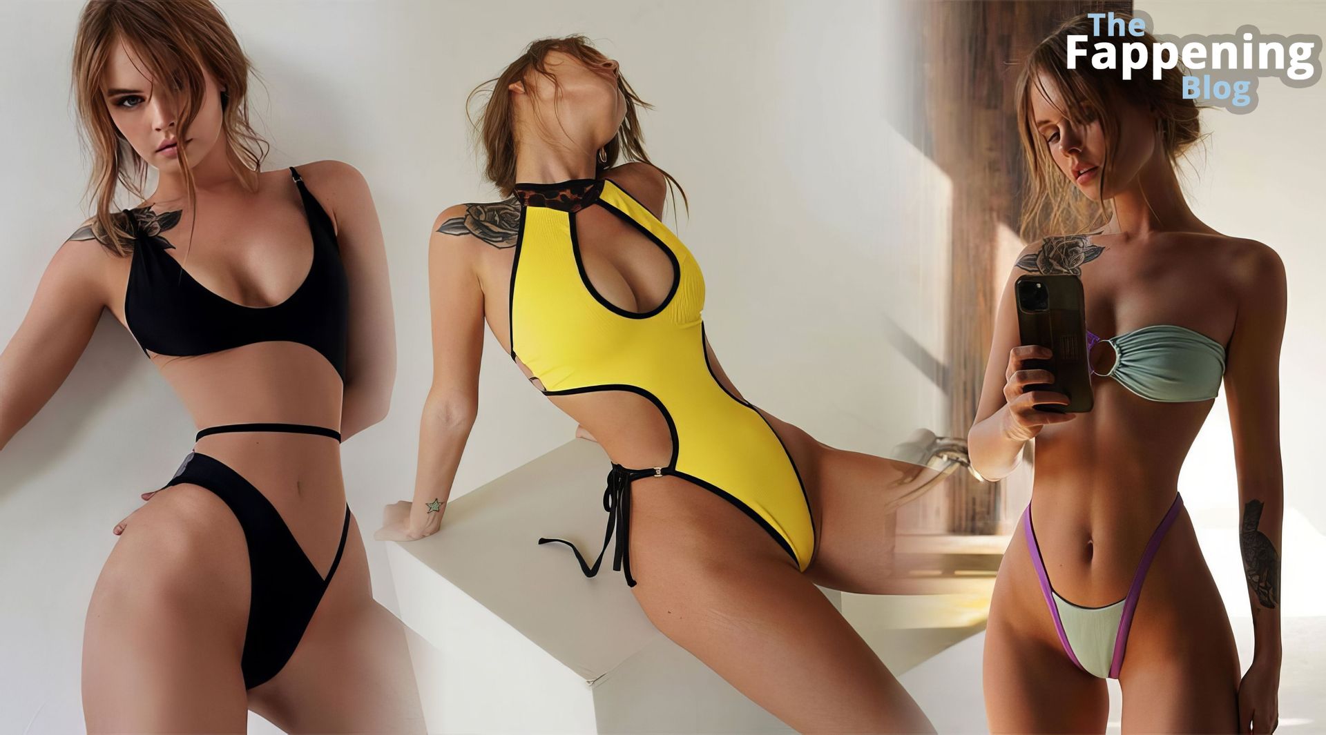 Anastasiya Scheglova Promotes a New Swimsuit Collection (8 Photos)