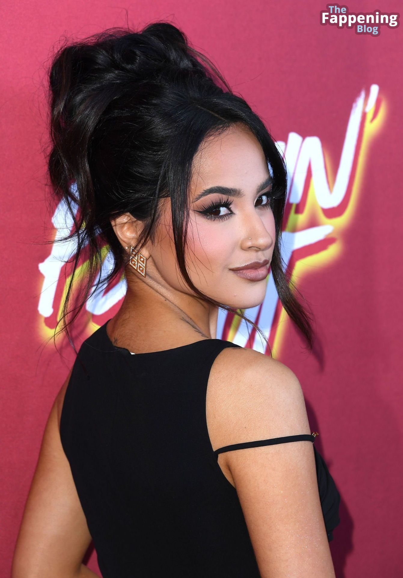 Becky G Looks Pretty in a Black Dress at the ‘Flamin’ Hot’ Premiere (127 Photos)