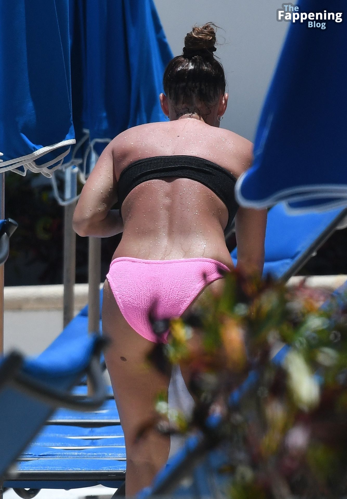 Coleen Rooney Shows Off Her Bikini Body After Enjoying a Dip in Her Hotel Pool in Ft. Lauderdale (Photos)