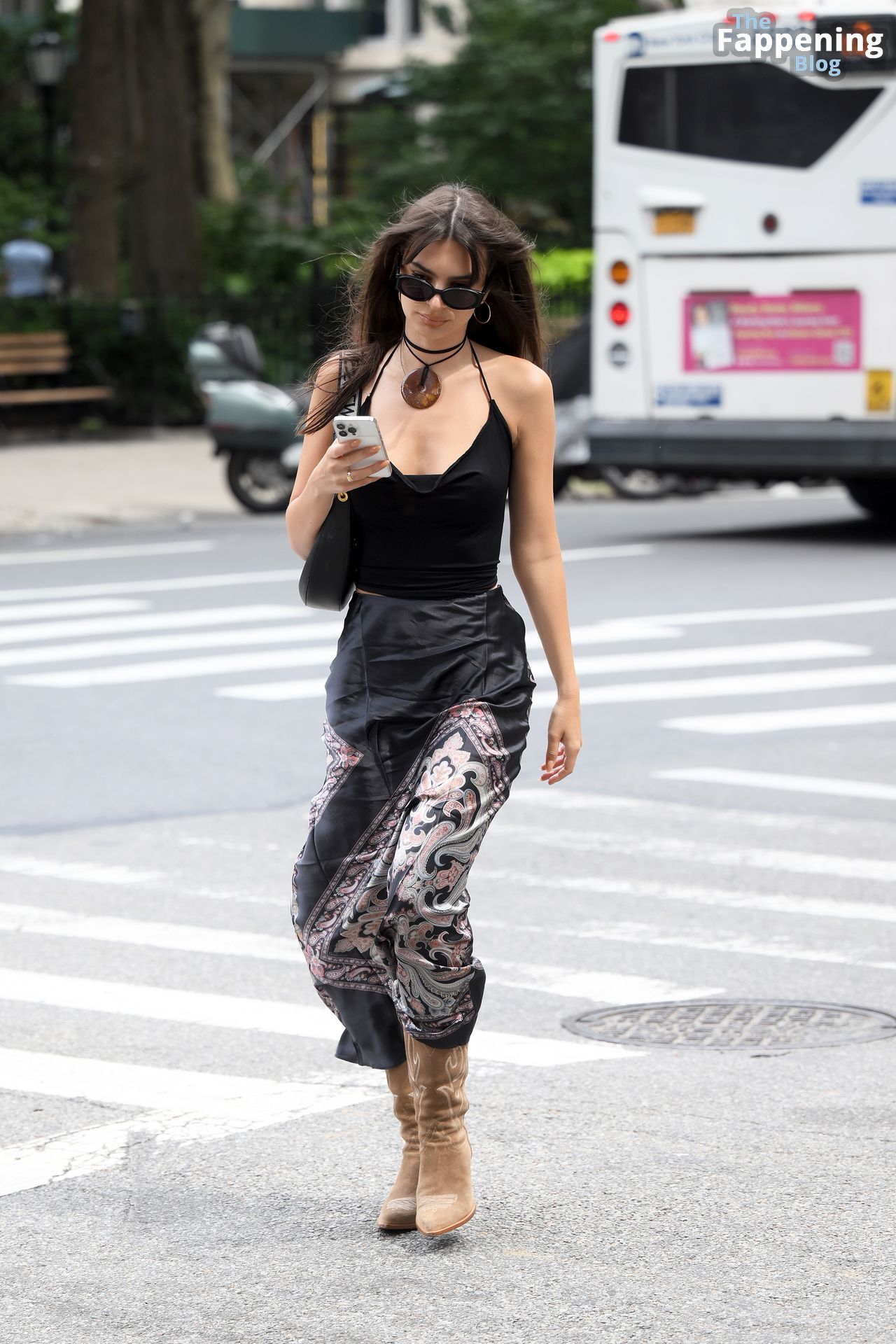 Emily Ratajkowski is Spotted On Her Way To Podcast Studios in NYC (46 Photos)