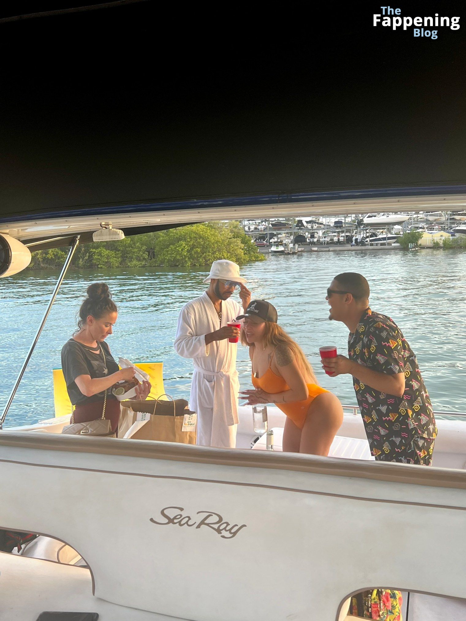 Hazel-E Celebrates Her Birthday On a Yacht in Miami (22 Photos)