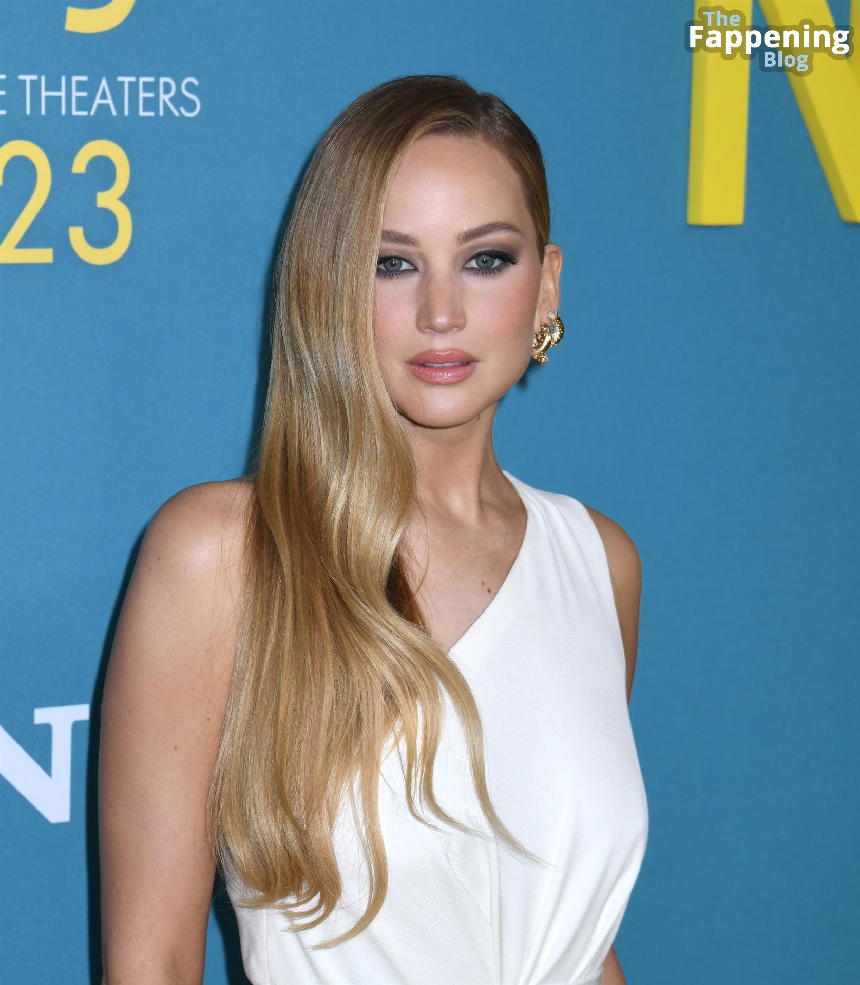 Jennifer Lawrence Looks Stunning in a White Dress at the ‘No Hard Feelings’ Premiere (150 Photos)