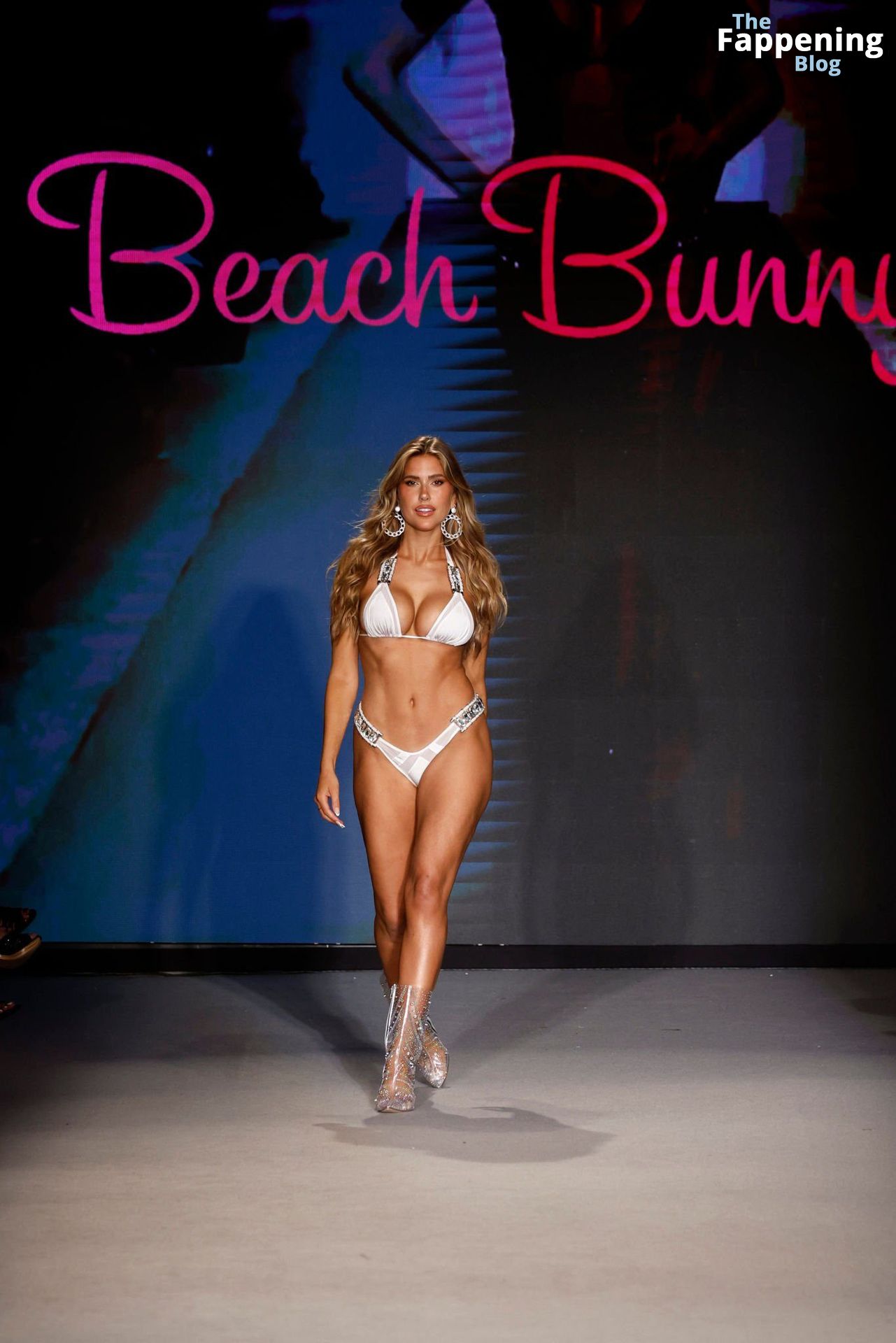 Kara Del Toro Shows Off Her Sexy Boobs at the Beach Bunny Fashion Show (41 New Photos)