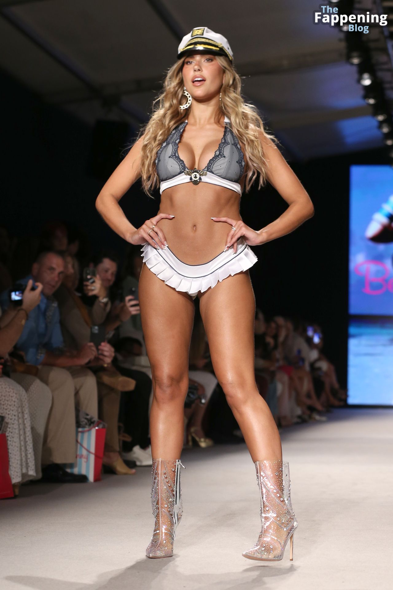 Kara Del Toro Displays Her Sexy Figure at the Beach Bunny Swimwear Show in Miami Beach (18 Photos)