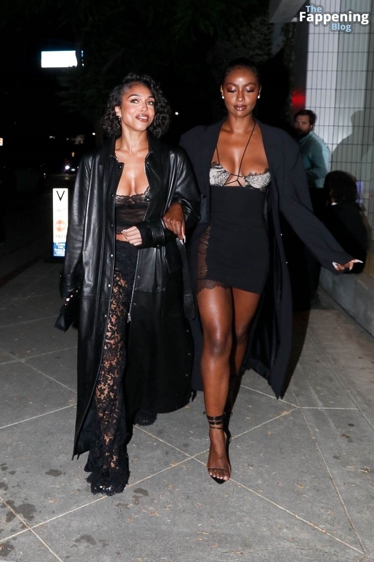 Lori Harvey Flashes Her Nude Tits While Leaving Kendall Jenner’s FWRD Launch in LA (98 Photos)
