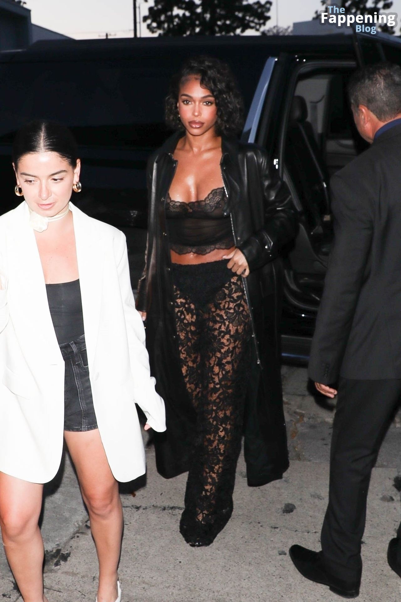 Lori Harvey Flashes Her Nude Tits While Leaving Kendall Jenners Fwrd