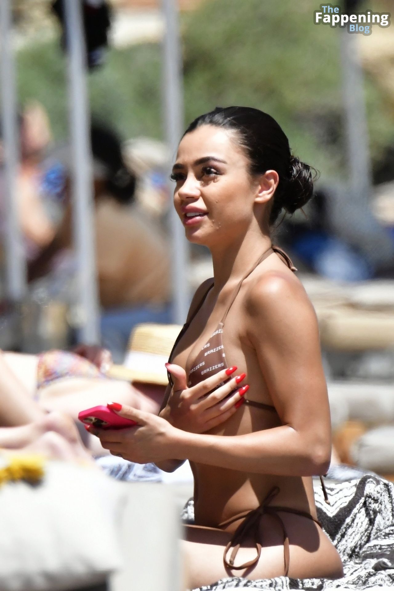 Martina Smeraldi Looks Hot in a Tiny Bikini on the Beach in Mykonos (26 Photos)