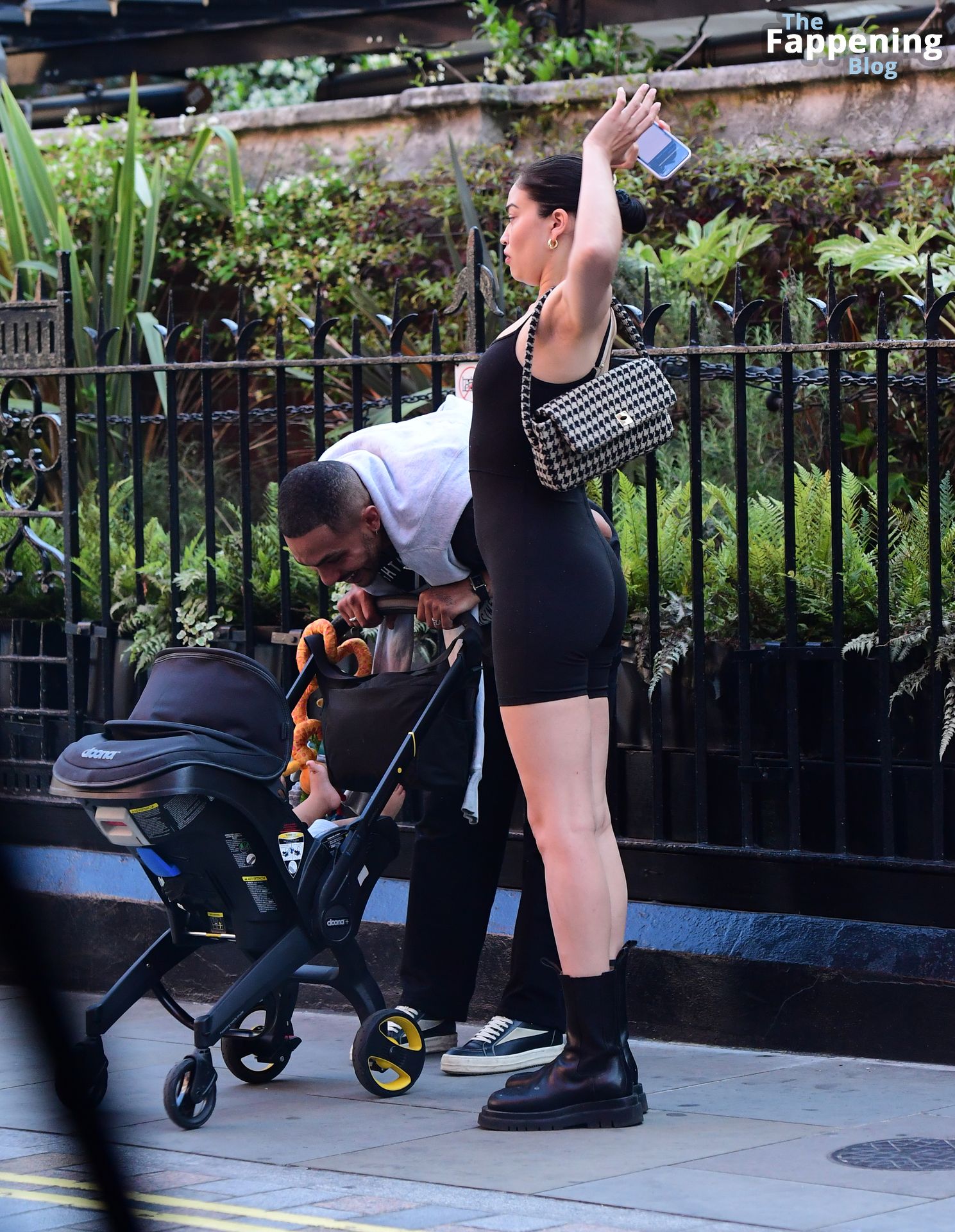 Shanina Shaik is Seen with Her Husband Matthew Adesuyan and Her Baby (44 Photos)