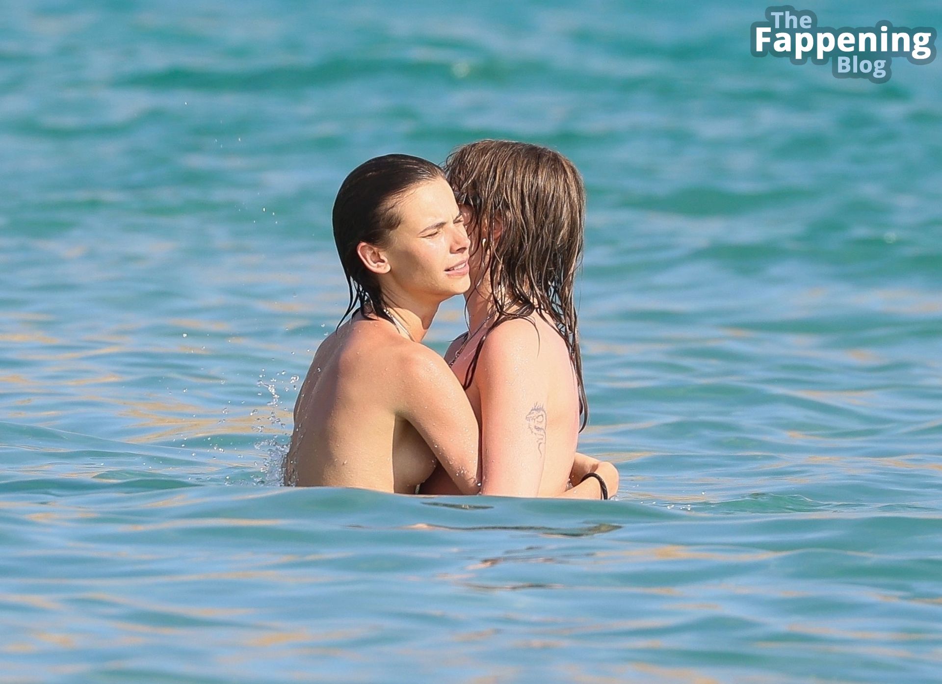 Victoria De Angelis Enjoys a Nude Day at the Beach During Her Holiday in Ibiza (45 Photos)