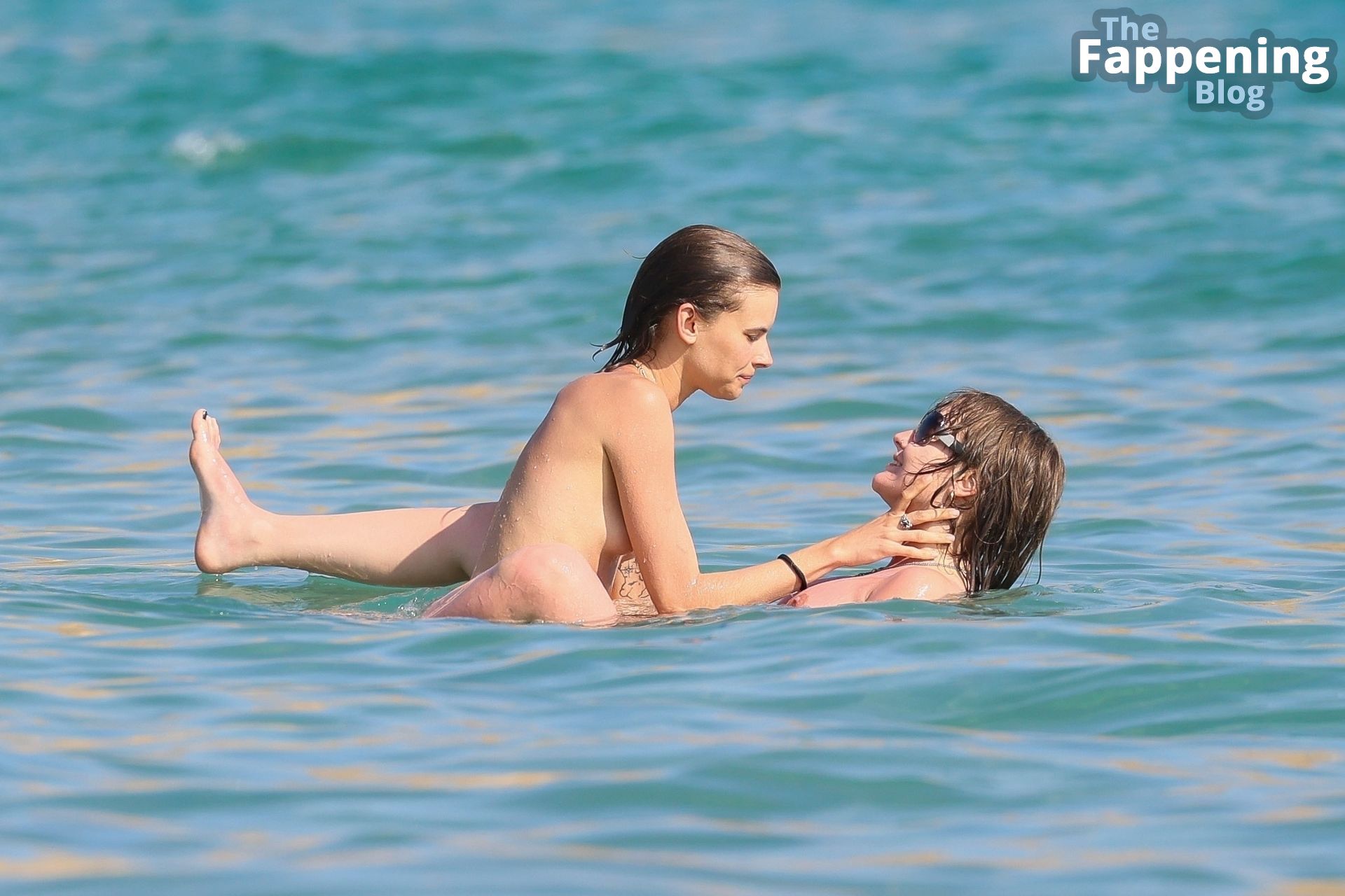 Victoria De Angelis Enjoys a Nude Day at the Beach During Her Holiday in Ibiza (45 Photos)