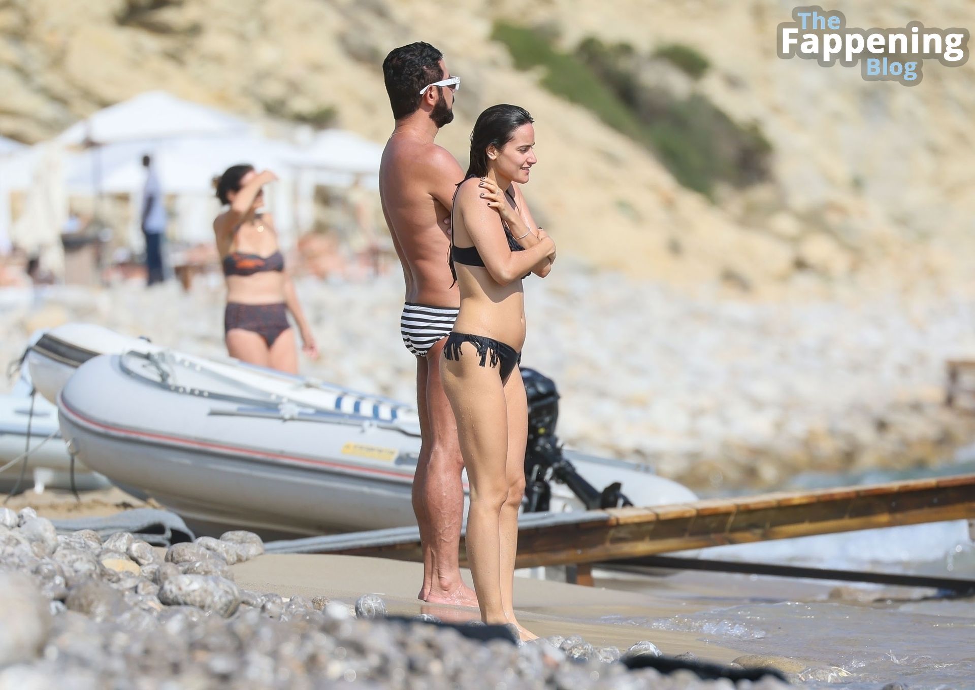 Victoria De Angelis Enjoys a Nude Day at the Beach During Her Holiday in Ibiza (45 Photos)