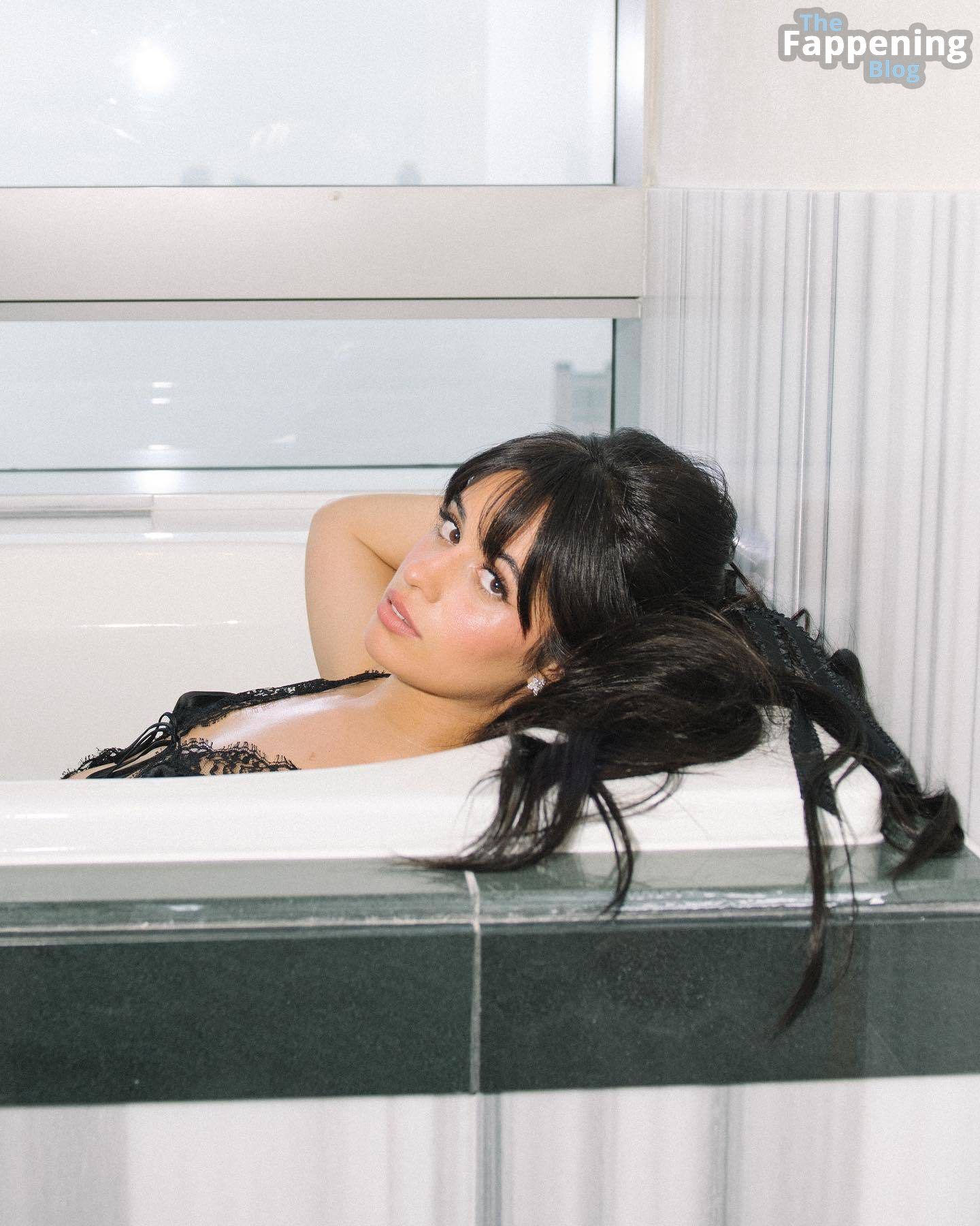 Camila Cabello Poses on a Bed for Griffin Lipson’s Shoot (6 Photos)