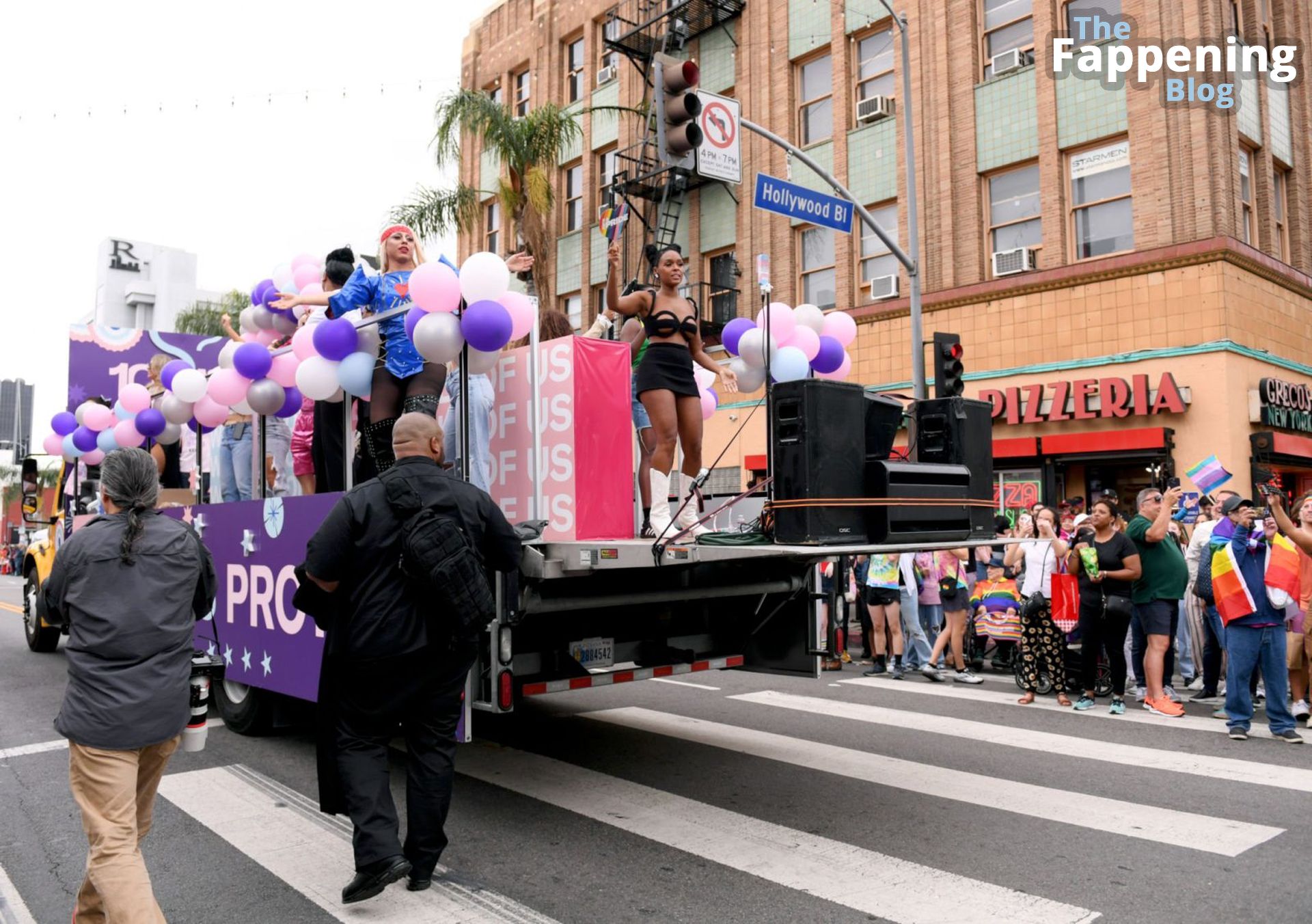 Janelle Monáe Performs at the 2023 LA Pride Parade (24 Photos)
