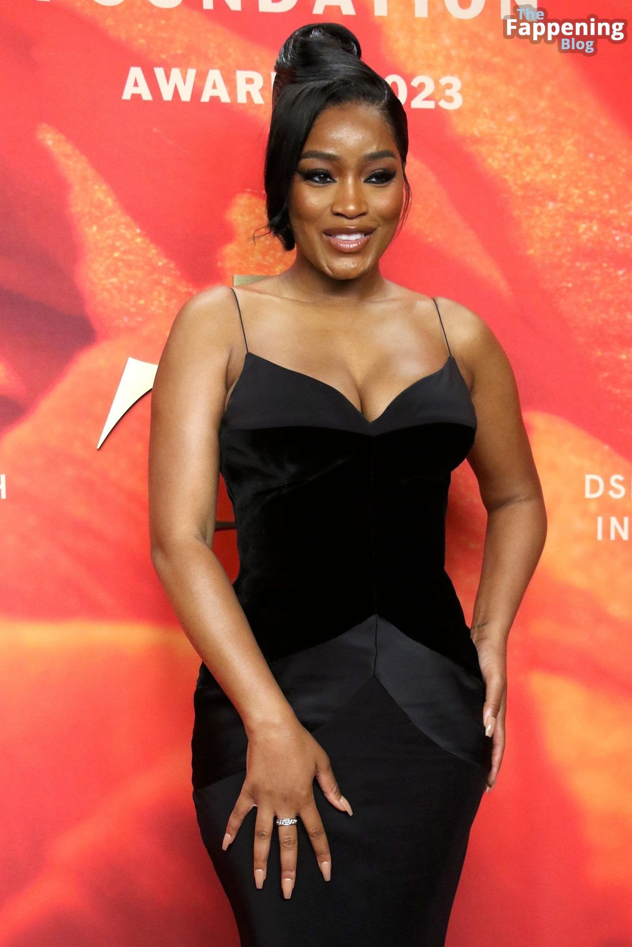 Keke Palmer Shows Off Her Sexy Tits at the 2023 Fragrance Foundation Awards (15 Photos)