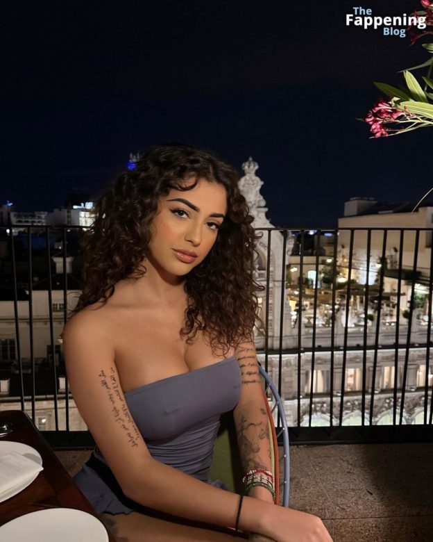 Malu Trevejo Shows Off Her Pierced Tits And Sexy Figure 10 Photos Thefappening 7573