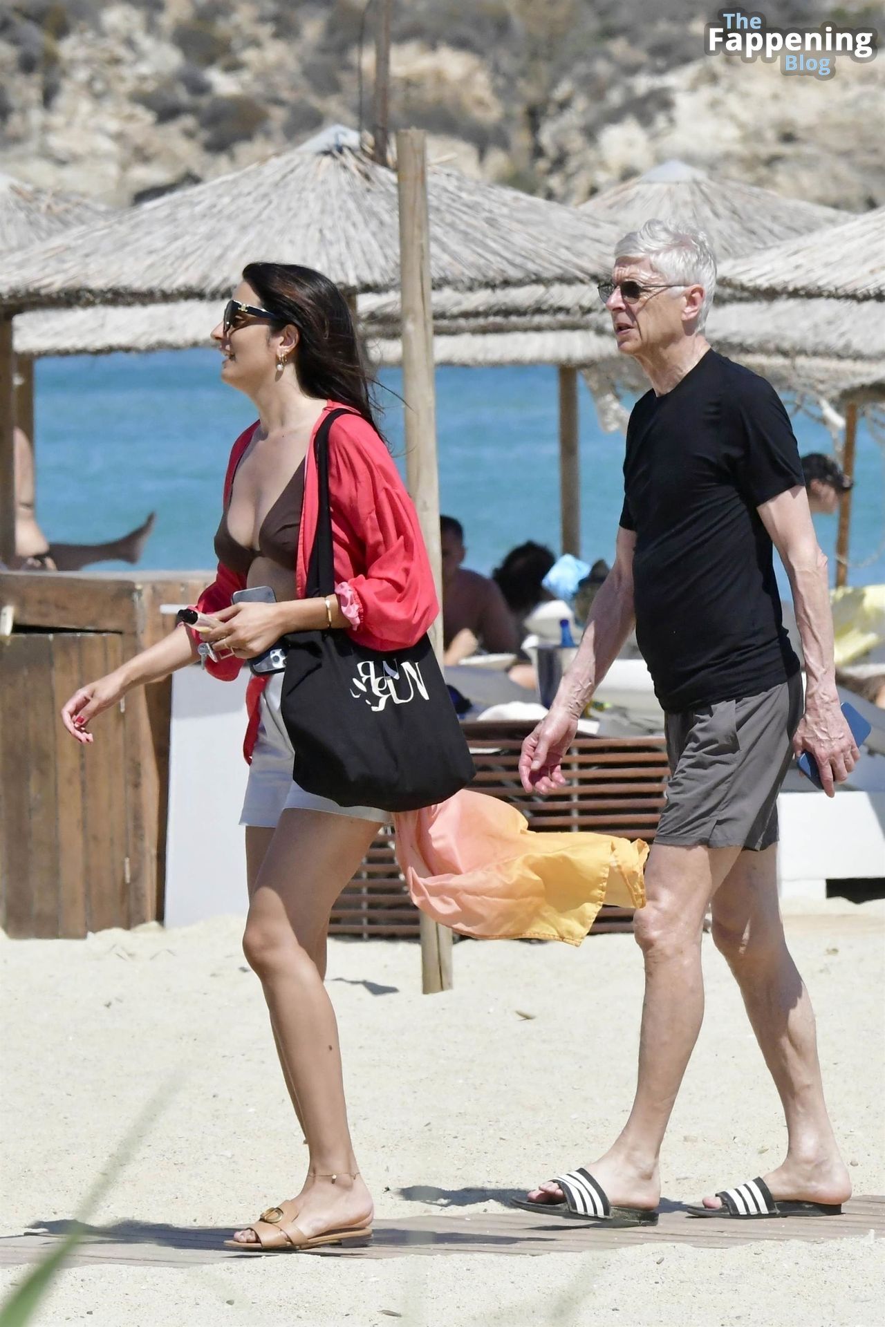 Arsene Wenger is Seen with a Mystery Brunette on Holiday in Mykonos (45 Photos)