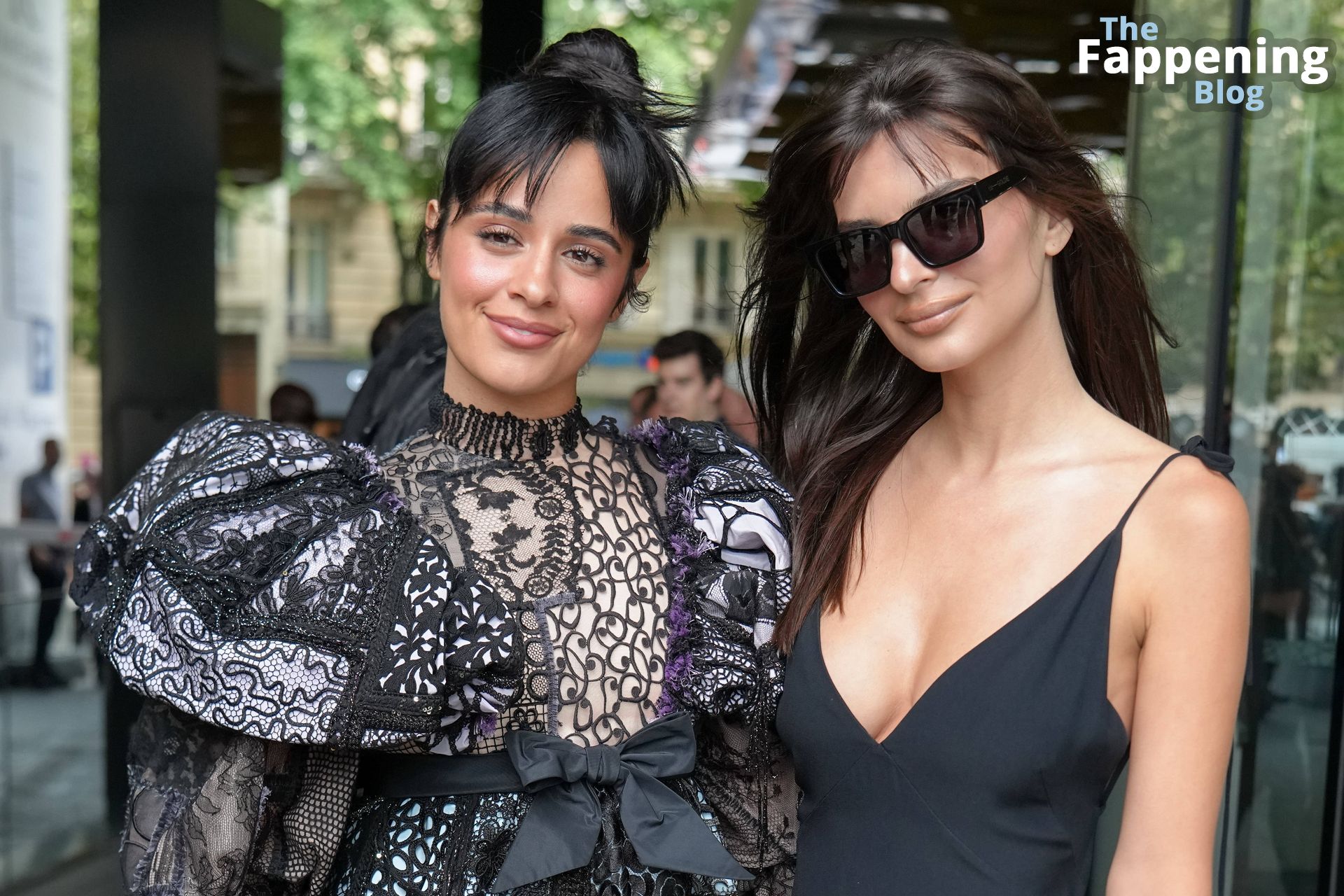 Emily Ratajkowski Displays Her Sexy Tits at the Viktor &amp; Rolf Haute Couture Show in Paris (90 Photos)