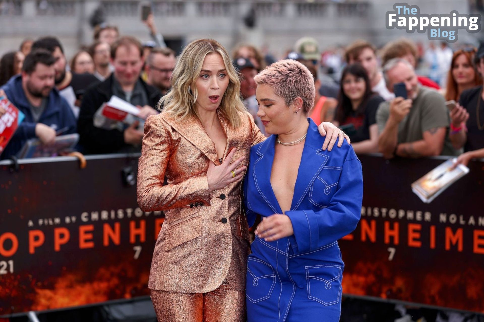 Florence Pugh Flaunts Her Tits &amp; Legs at the “Oppenheimer” Premiere in London (102 Photos)