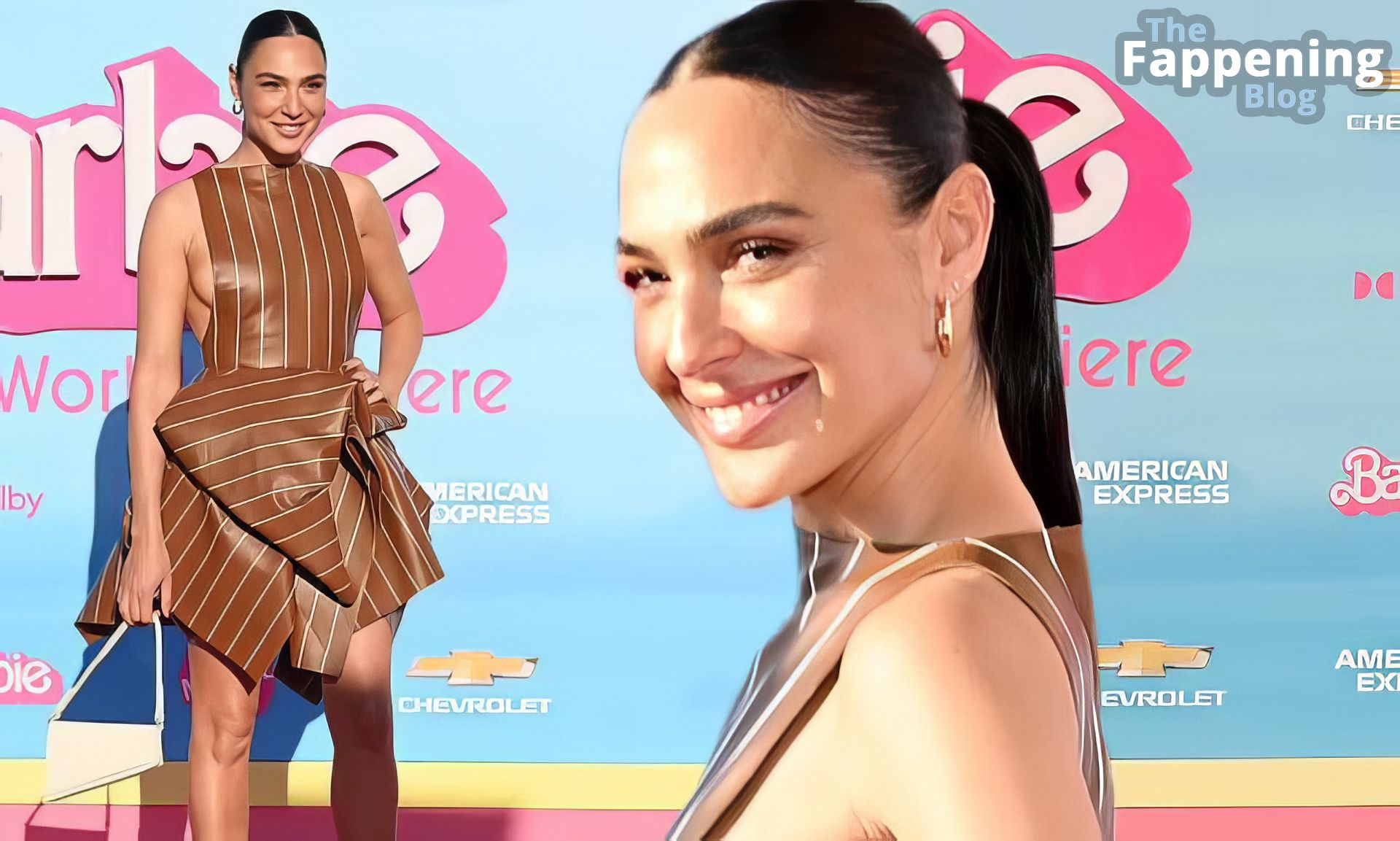 Gal Gadot Shows Some Sideboobs at the “Barbie” Premiere in Los Angeles (40 New Photos)