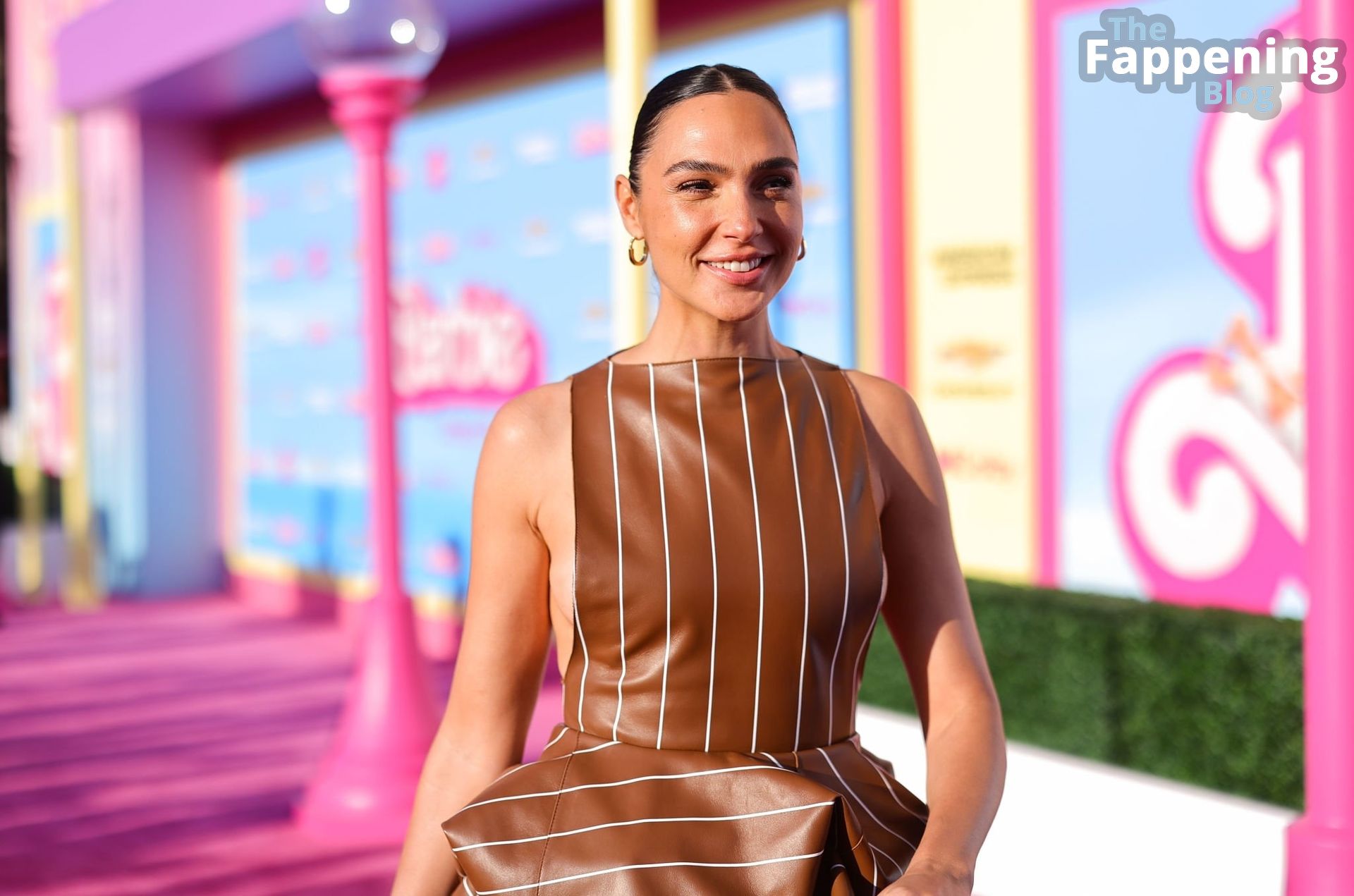 Gal Gadot Rocks a Leggy Look with Nice Sideboob at the “Barbie” Premiere in LA (92 Photos)