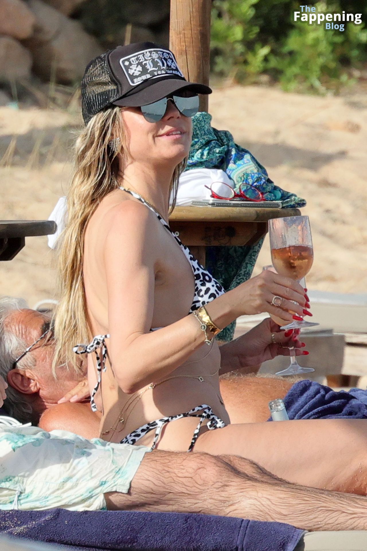 Heidi Klum Flaunts Her Sexy Bikini Body As She Holidays with Tom Kaulitz in Sardinia (33 Photos)