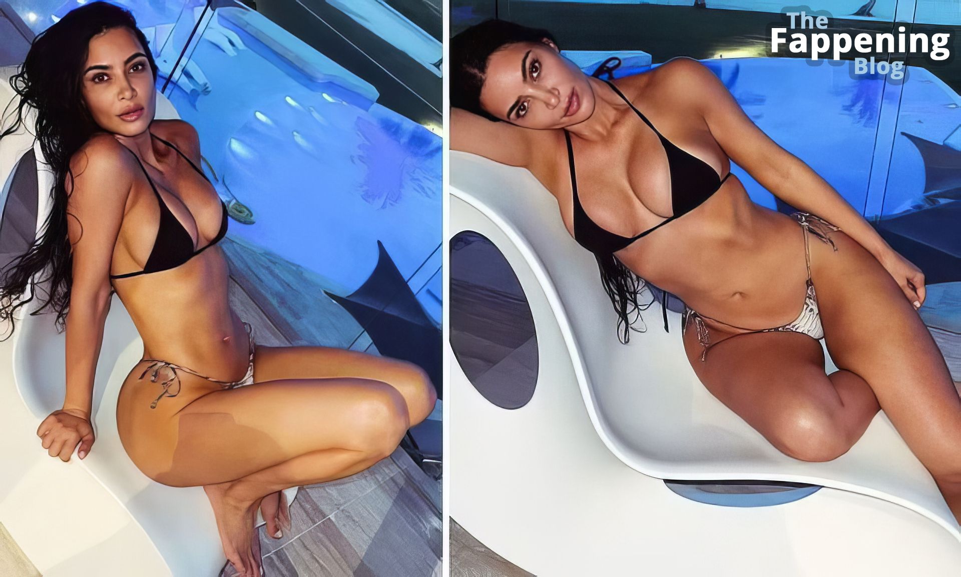 Kim Kardashian Looks Stunning In A Bikini 3 Photos Thefappening