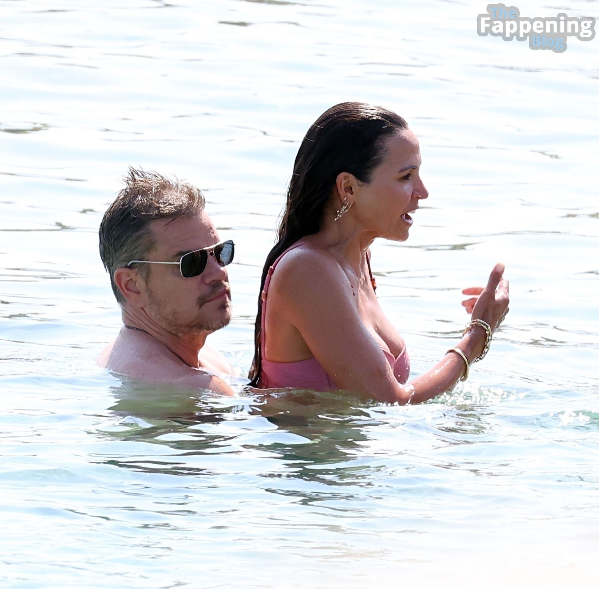 Luciana Barroso Packs on the PDA with Matt Damon While Enjoying a Day in Mykonos (83 Photos)