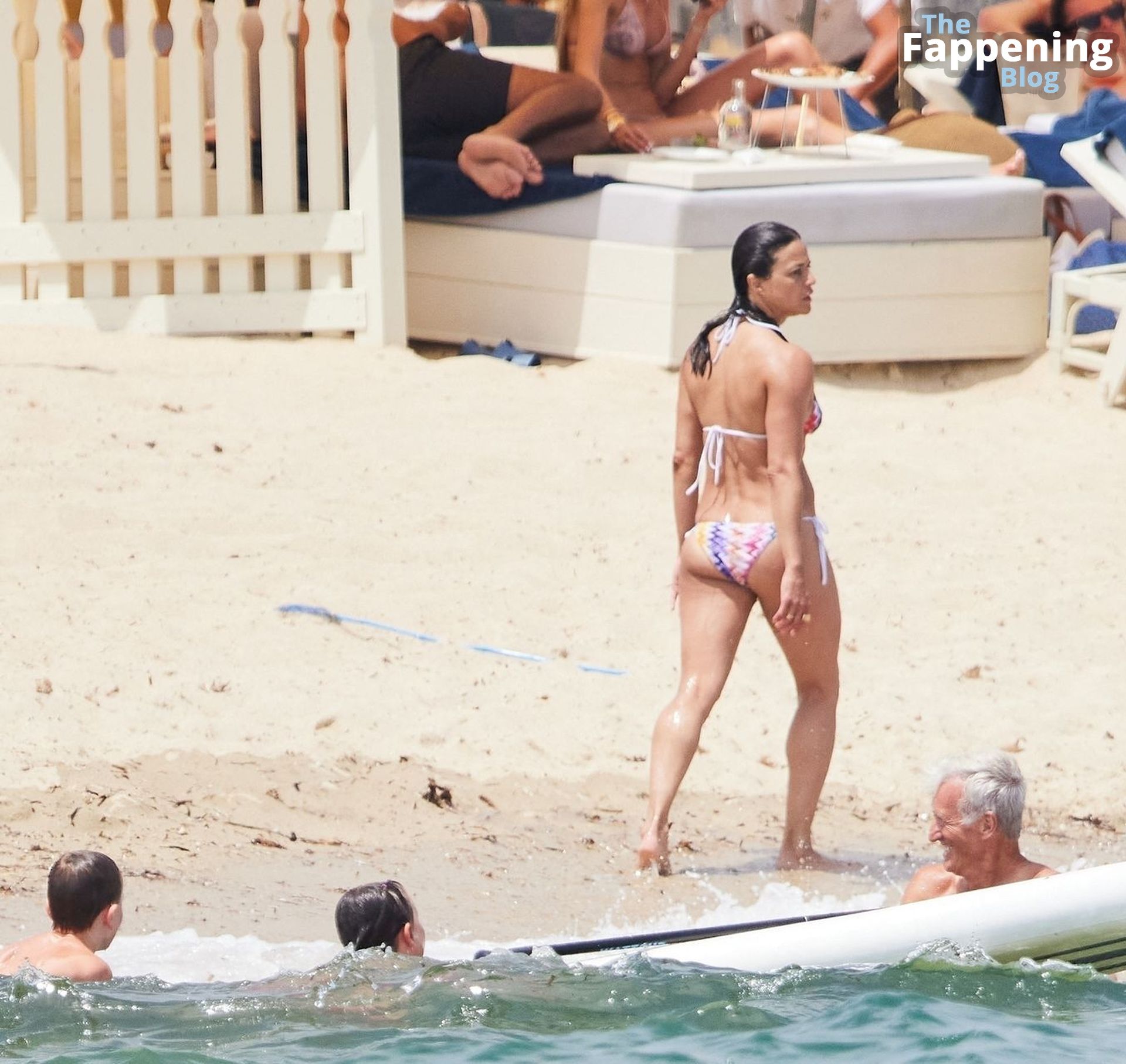 Michelle Rodriguez and Her Friends Make Waves in Saint Tropez (74 Photos)