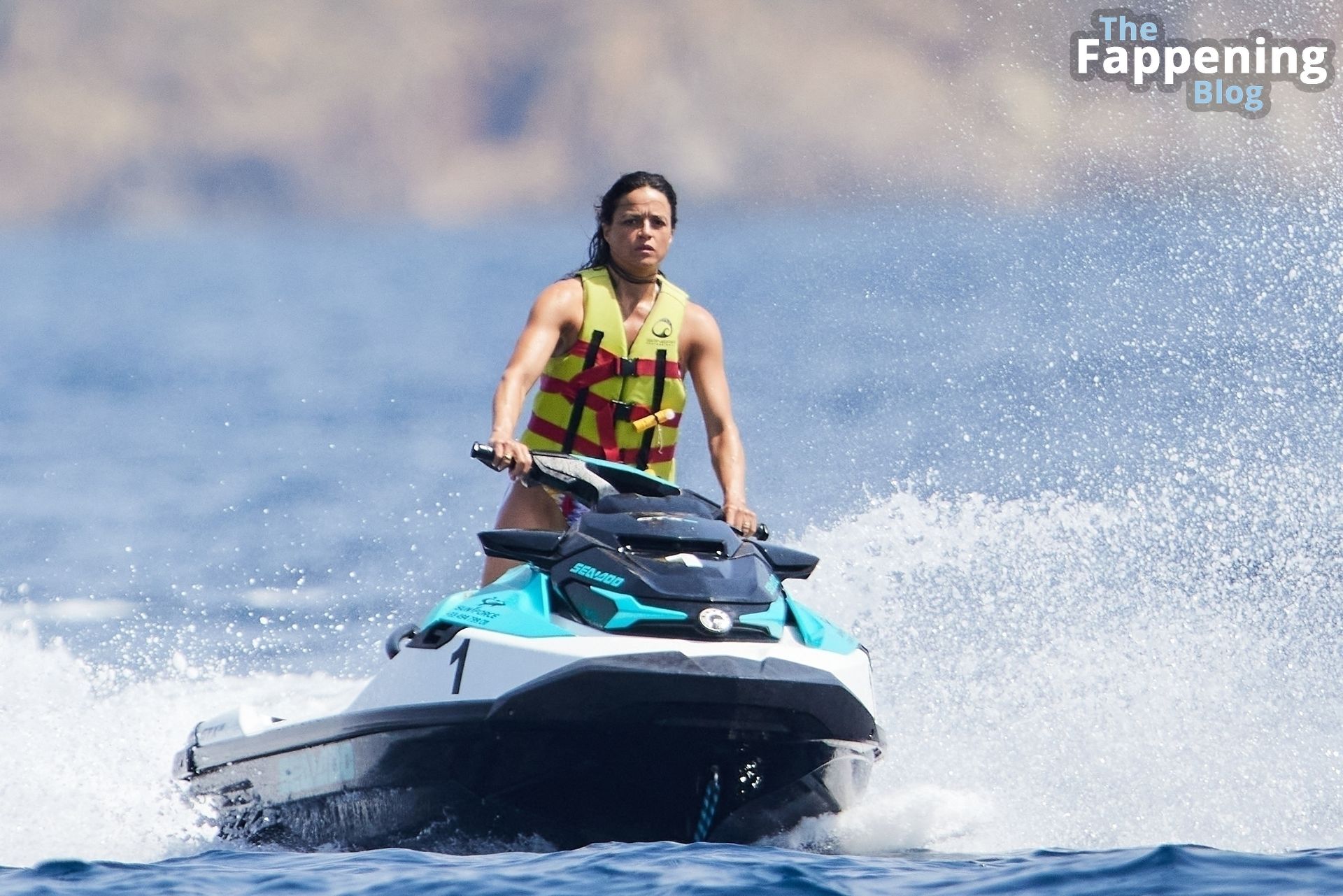 Michelle Rodriguez and Her Friends Make Waves in Saint Tropez (74 Photos)