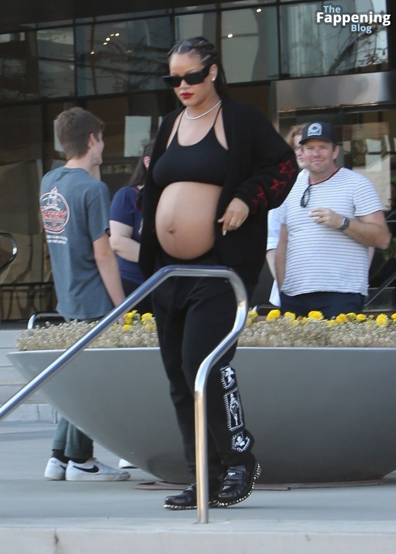 Rihanna Leaves Pacific Design Center with Her Large Baby Bump (69 Photos)