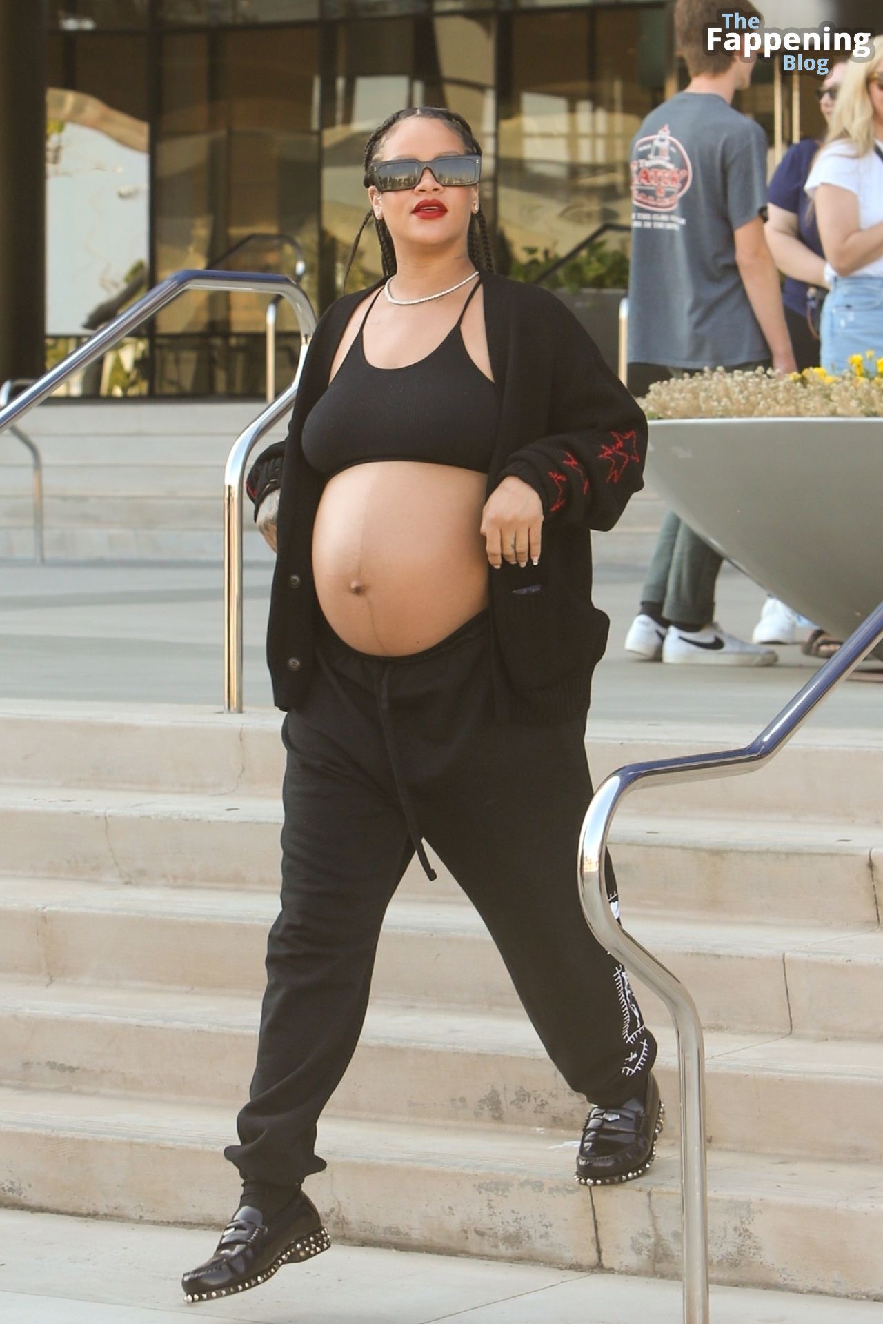 Rihanna Leaves Pacific Design Center with Her Large Baby Bump (69 Photos)