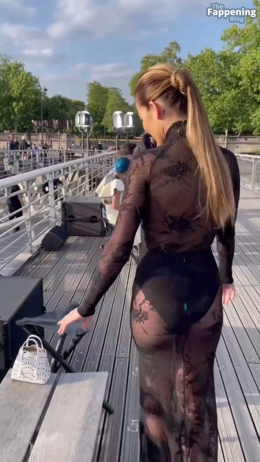 Rita Ora Displays Her Nude Boobs in Paris (9 Pics + Video)
