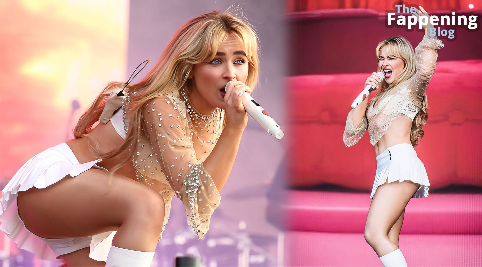 Sabrina Carpenter Shows Off Her Sexy Figure on Stage at Lollapalooza Stockholm (28 Photos)
