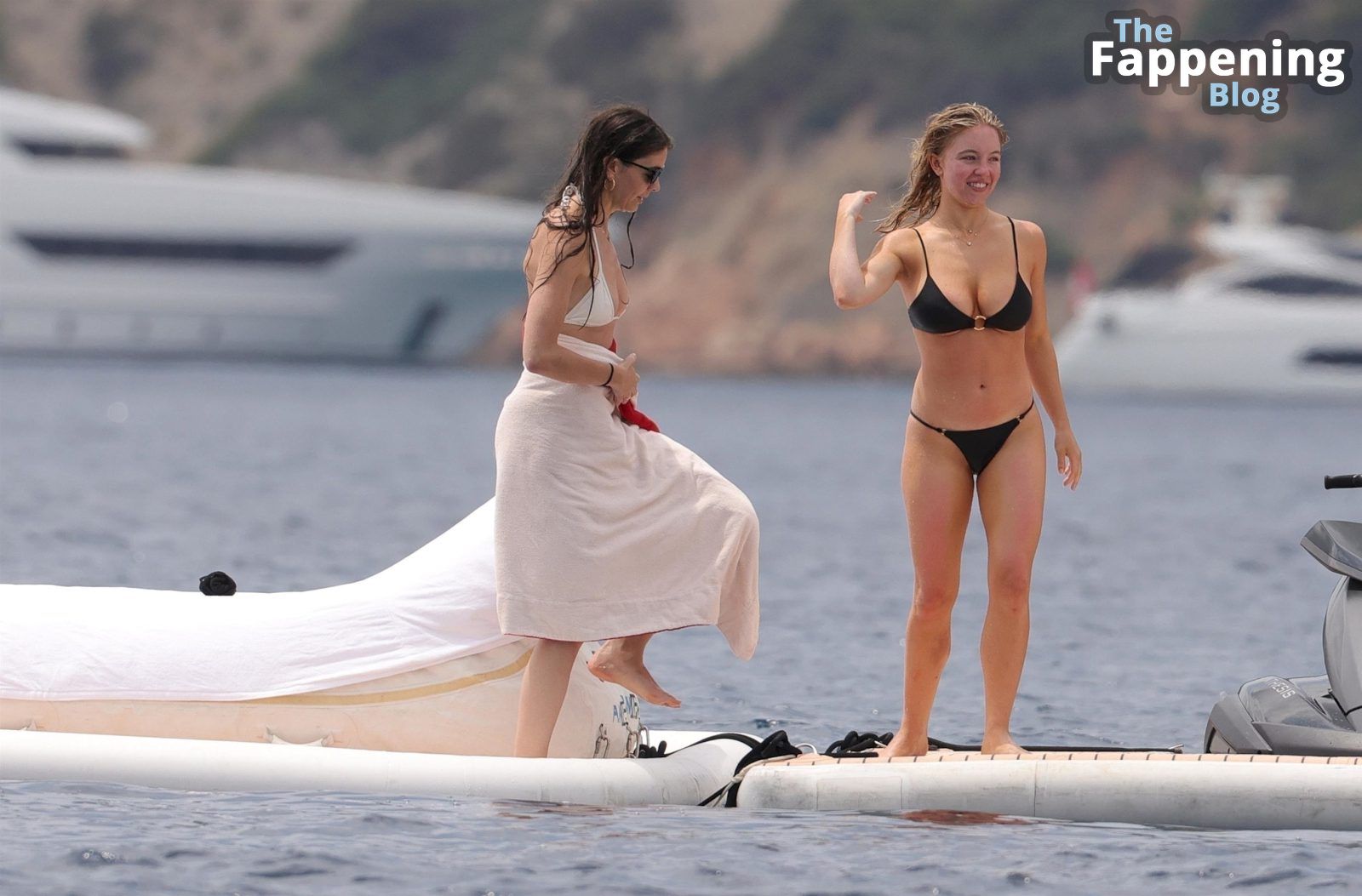 Sydney Sweeney Looks Hot in a Tiny Bikini on Luxury Cruise in Ibiza (42 New Photos)