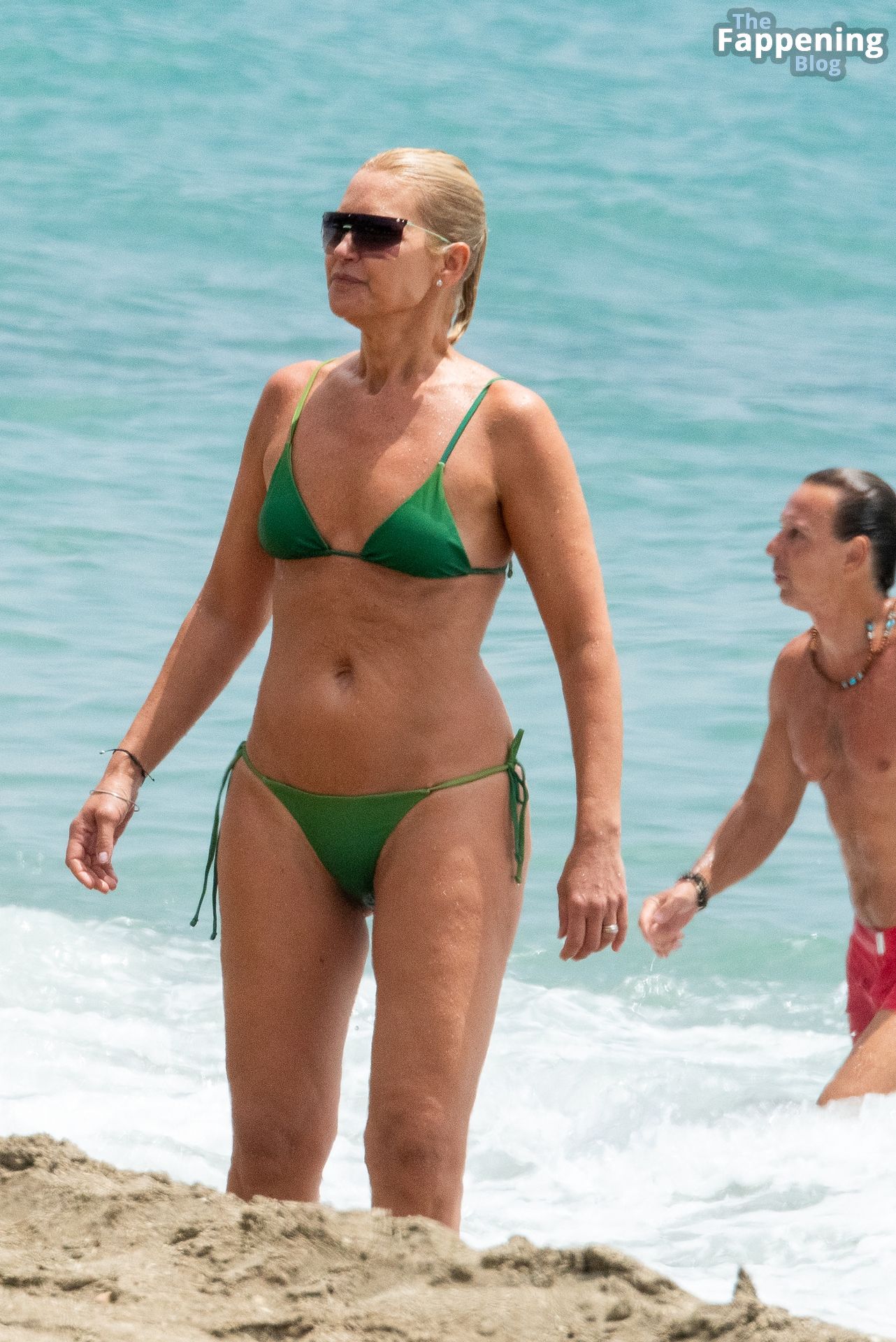 Valeria Mazza Shows Off Her Sexy Bikini Body on the Beach in Marbella (23 Photos)