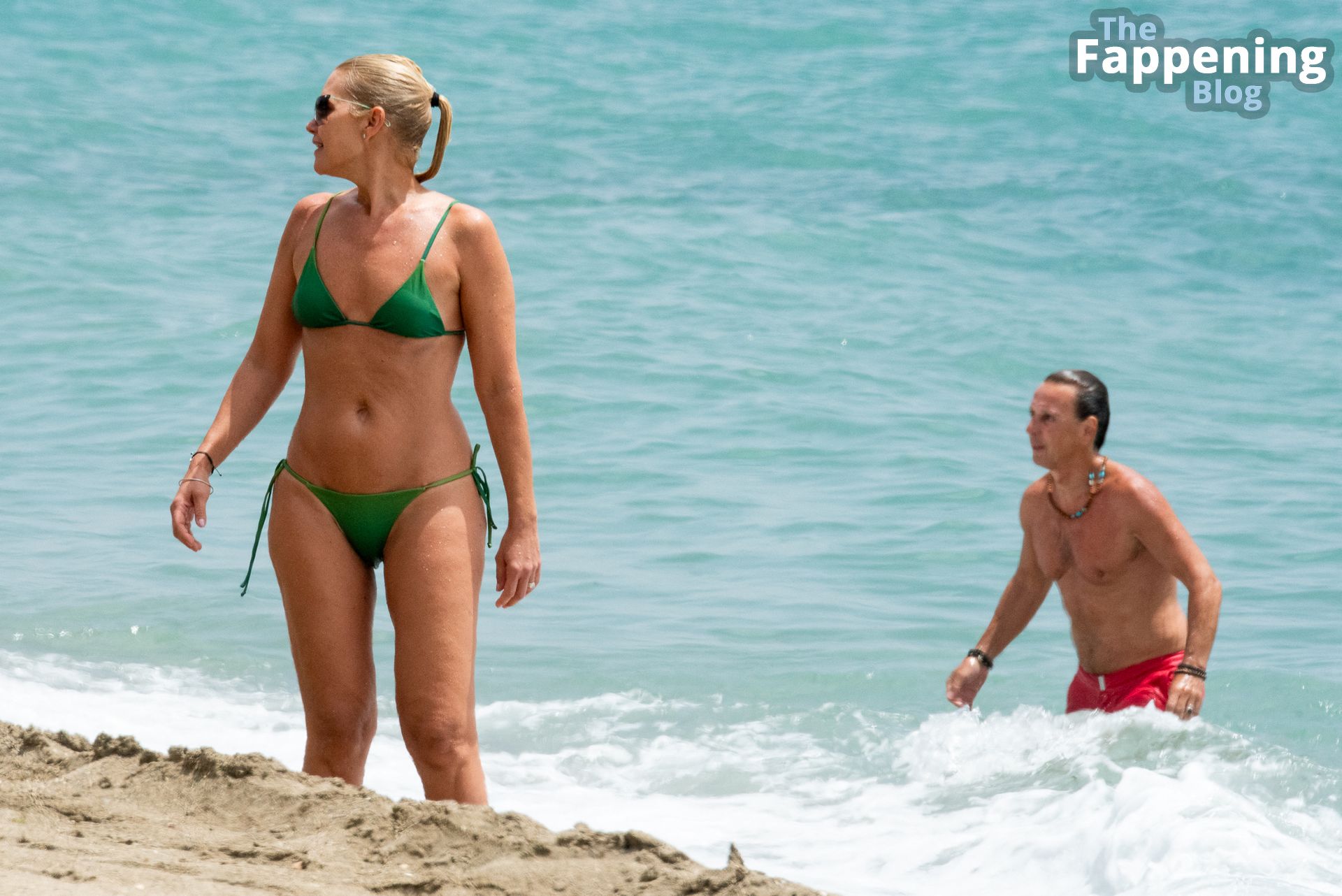 Valeria Mazza Shows Off Her Sexy Bikini Body on the Beach in Marbella (23 Photos)