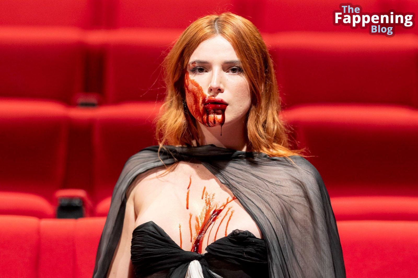 Bella Thorne Shows Off Her Bloody Boobs at the Taormina Film Festival (93 Photos)