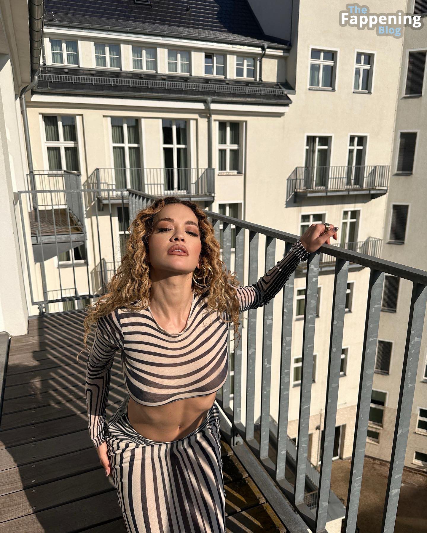 Rita Ora Flaunts Her Sexy Figure in Berlin (6 Photos)