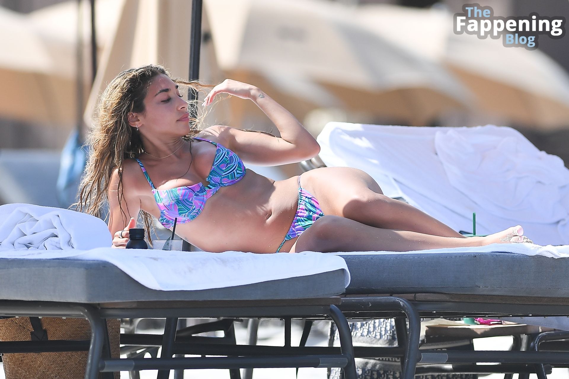 Chantel Jeffries Hits the Beach with Racquel Natasha in Miami (112 Photos)