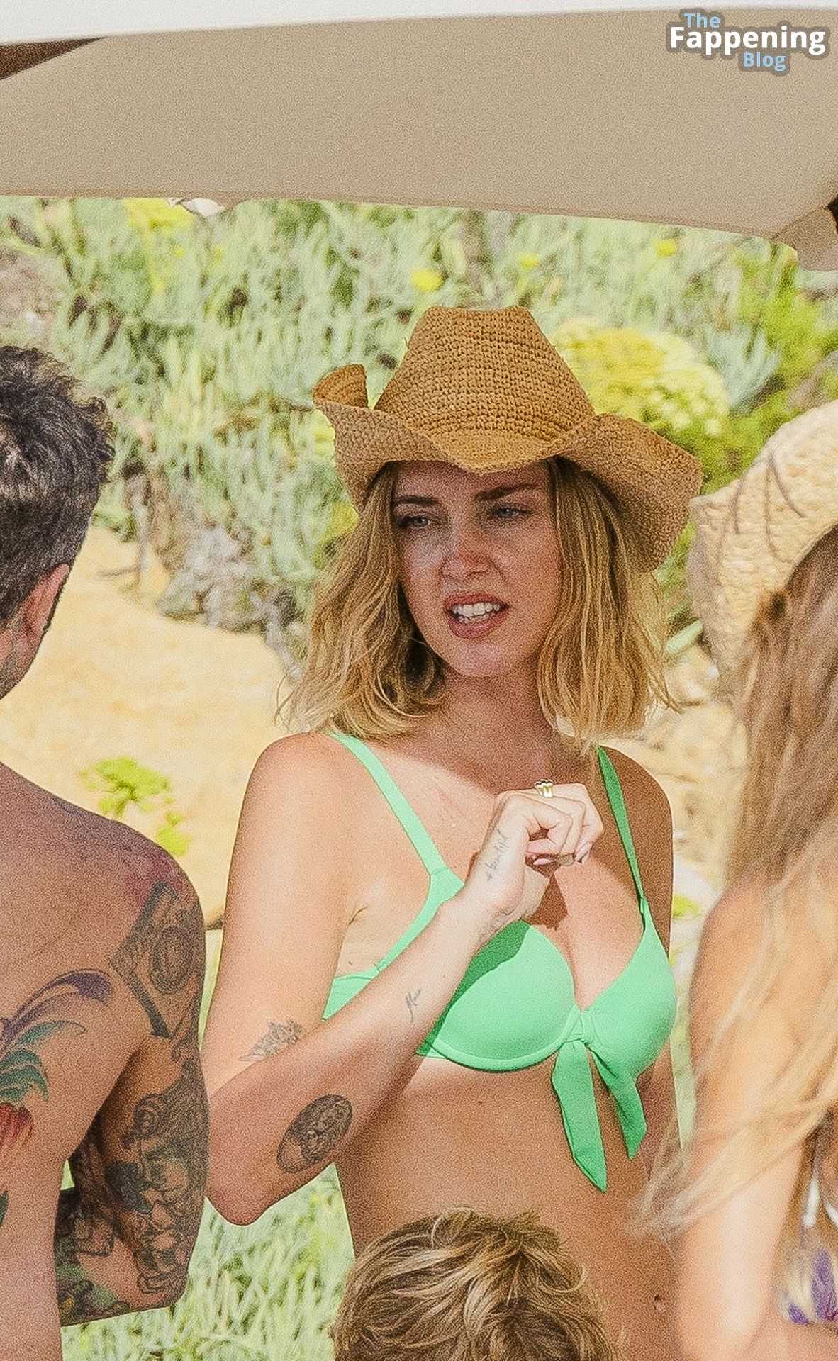 Chiara Ferragni Looks Sexy in a Green Bikini in Ibiza (29 Photos)